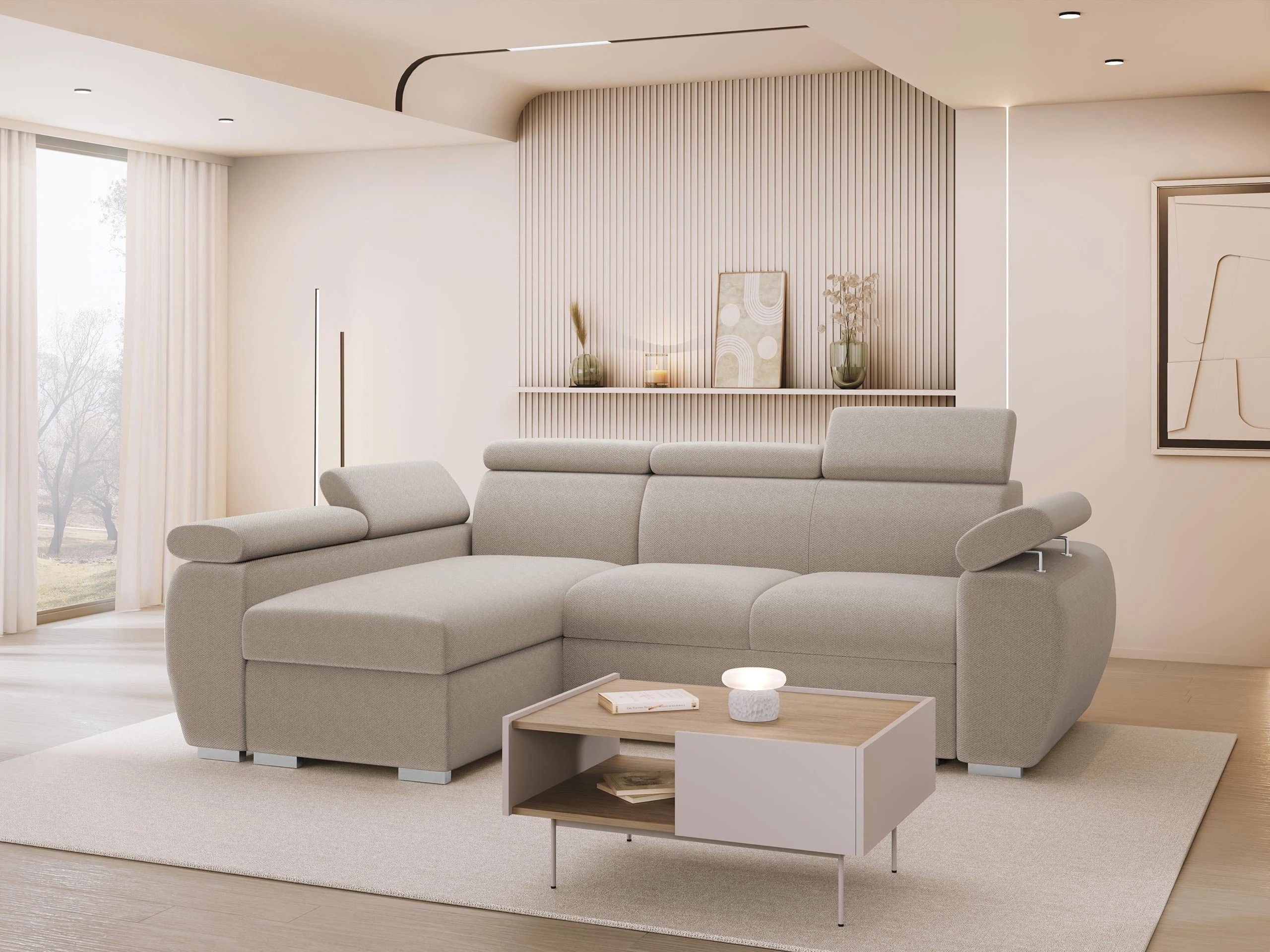 Ecksofa Columbus 132 (Paros 2)