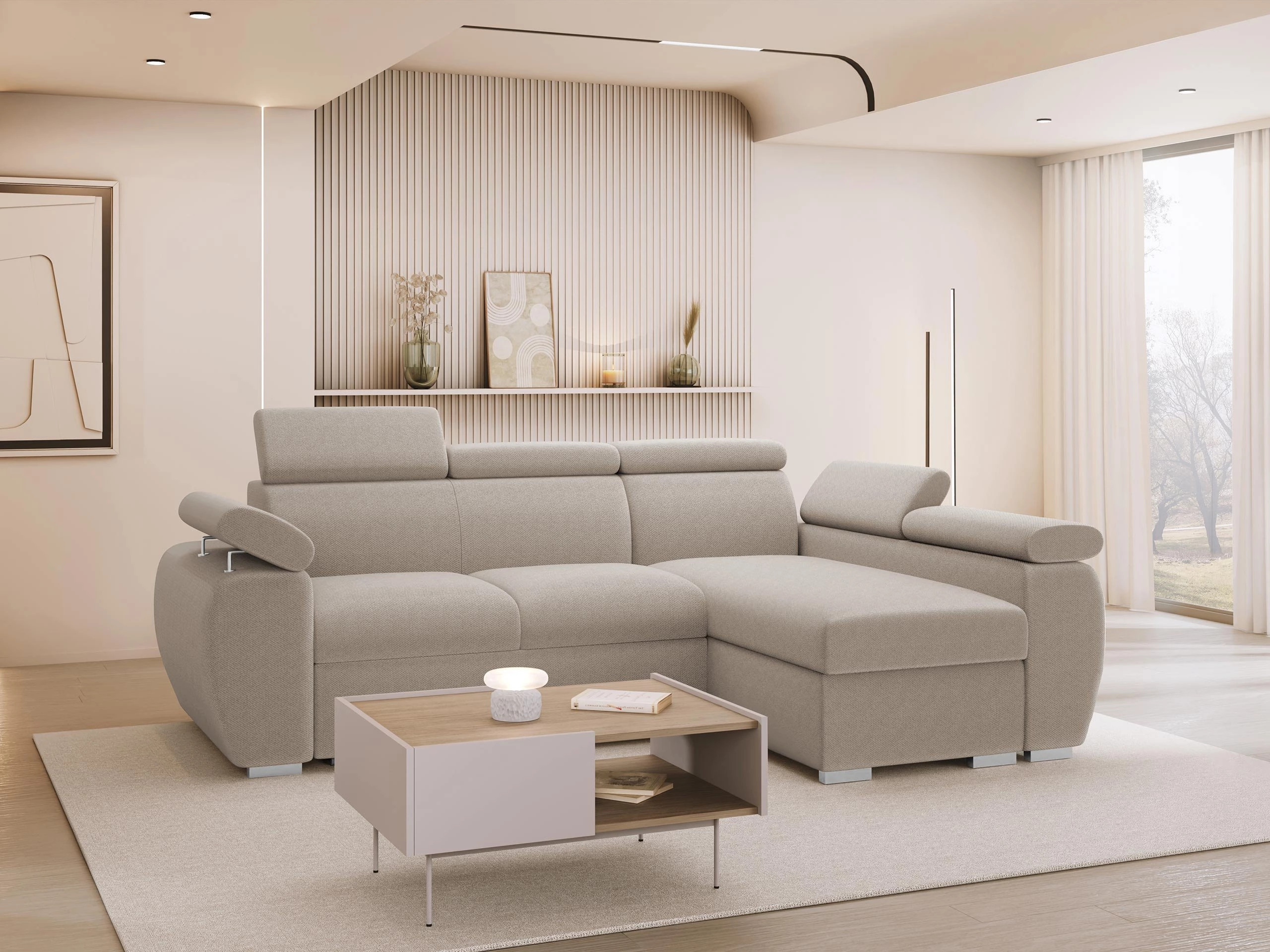 Ecksofa Columbus 132 (Paros 2)