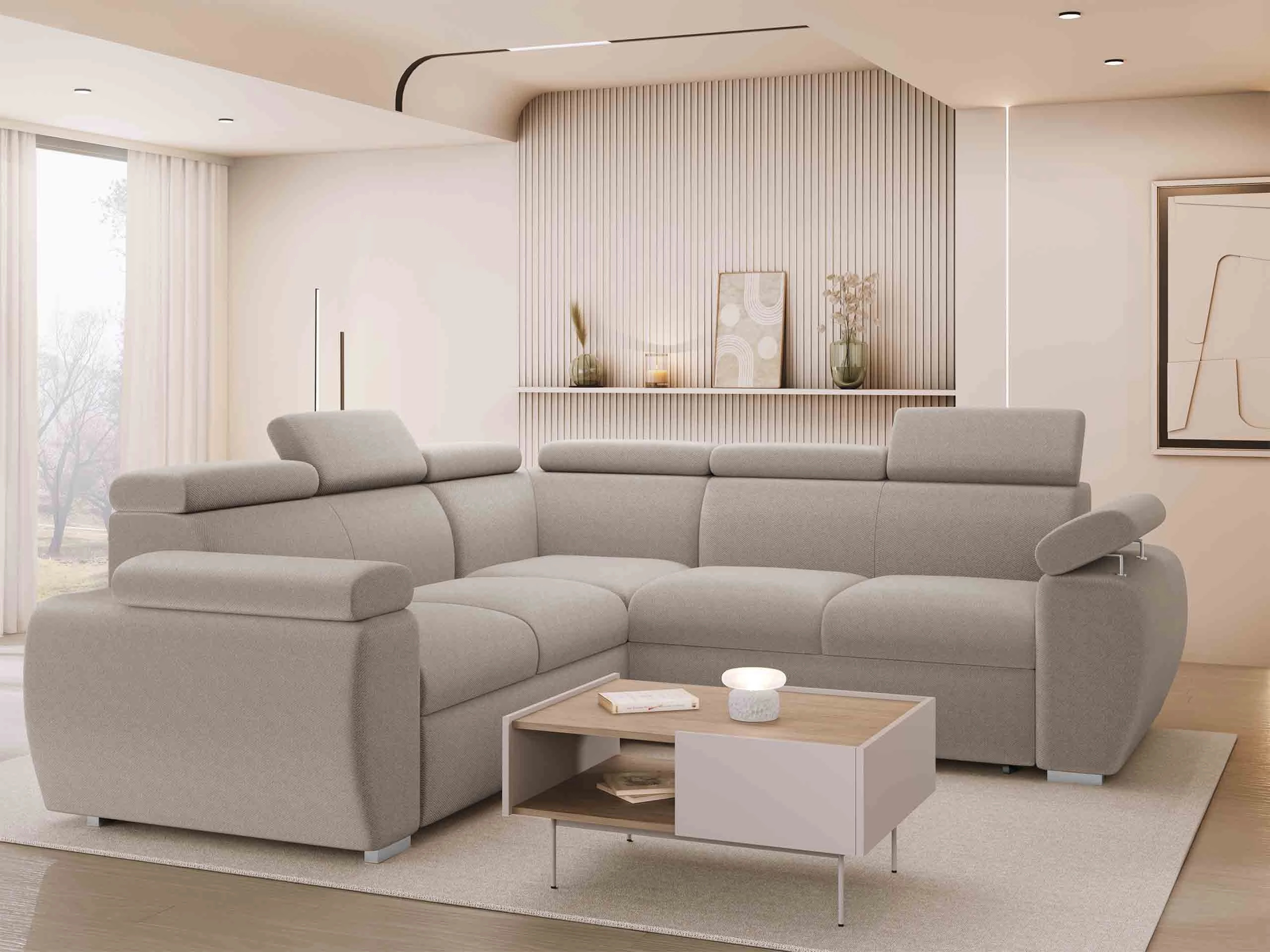 Ecksofa Columbus 215 (Paros 02)