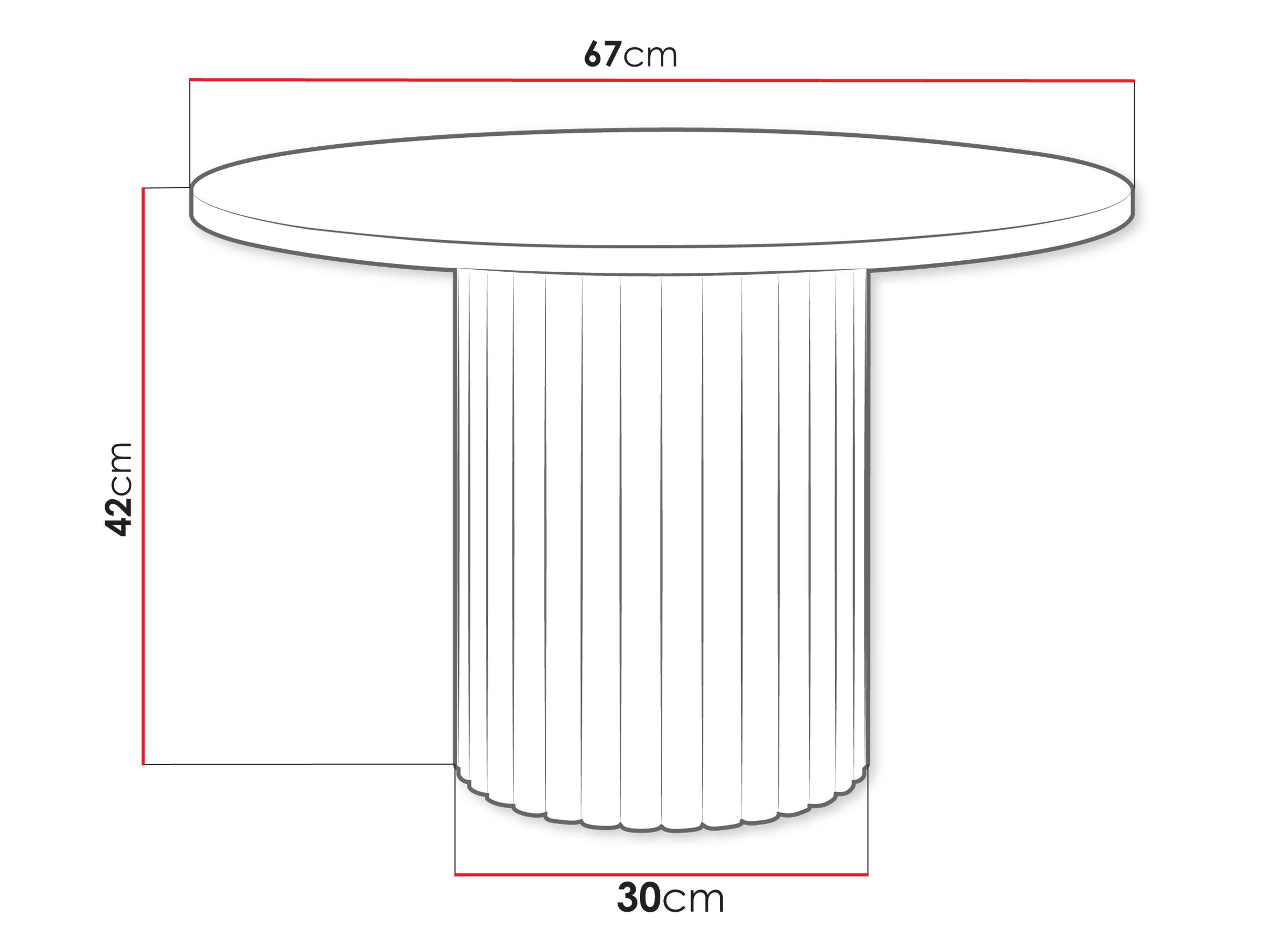 Couchtisch Dearborn 107 (Kaschmir)