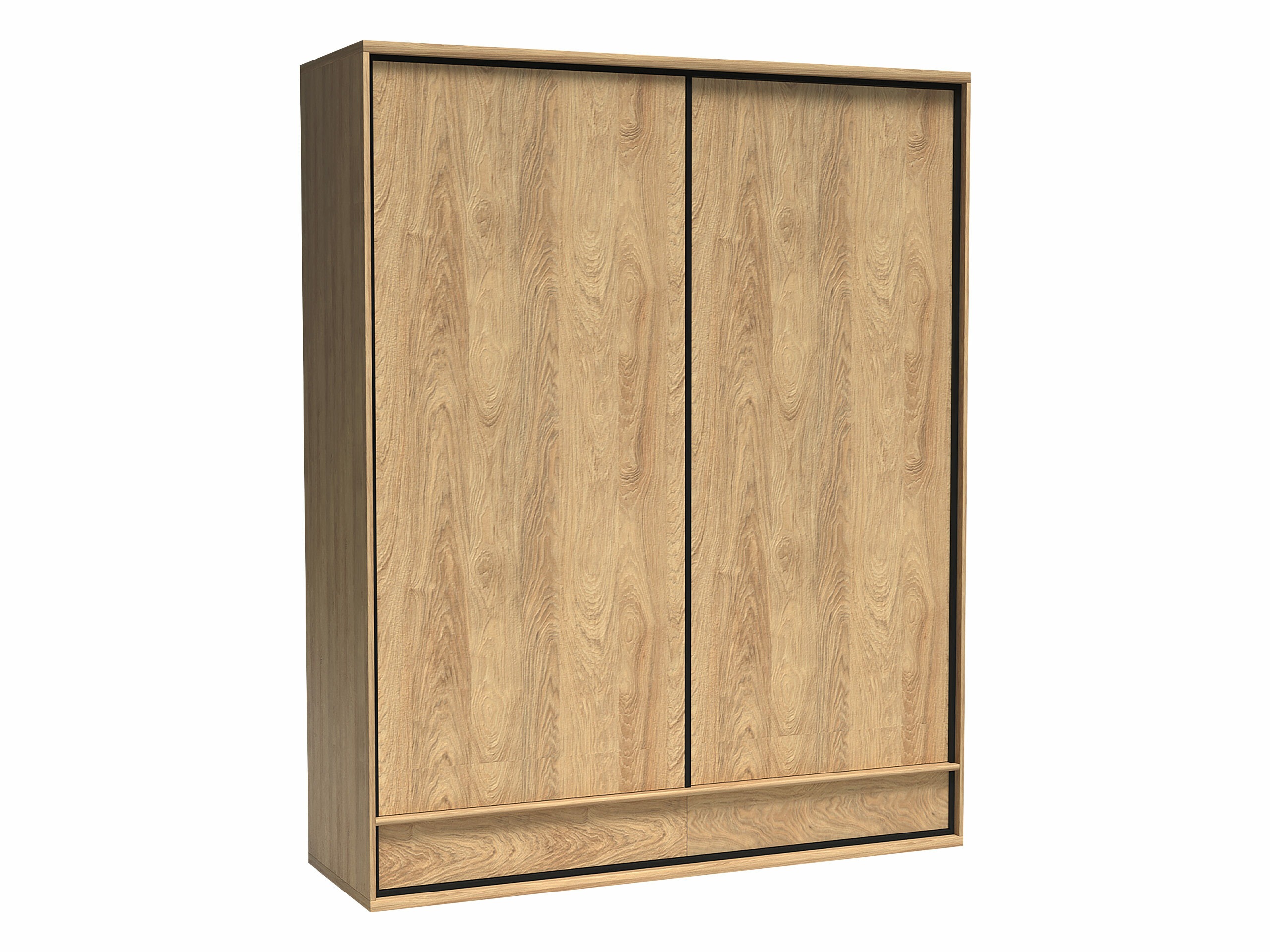 Kleiderschrank Etrmoni 109 (Helles Holz)