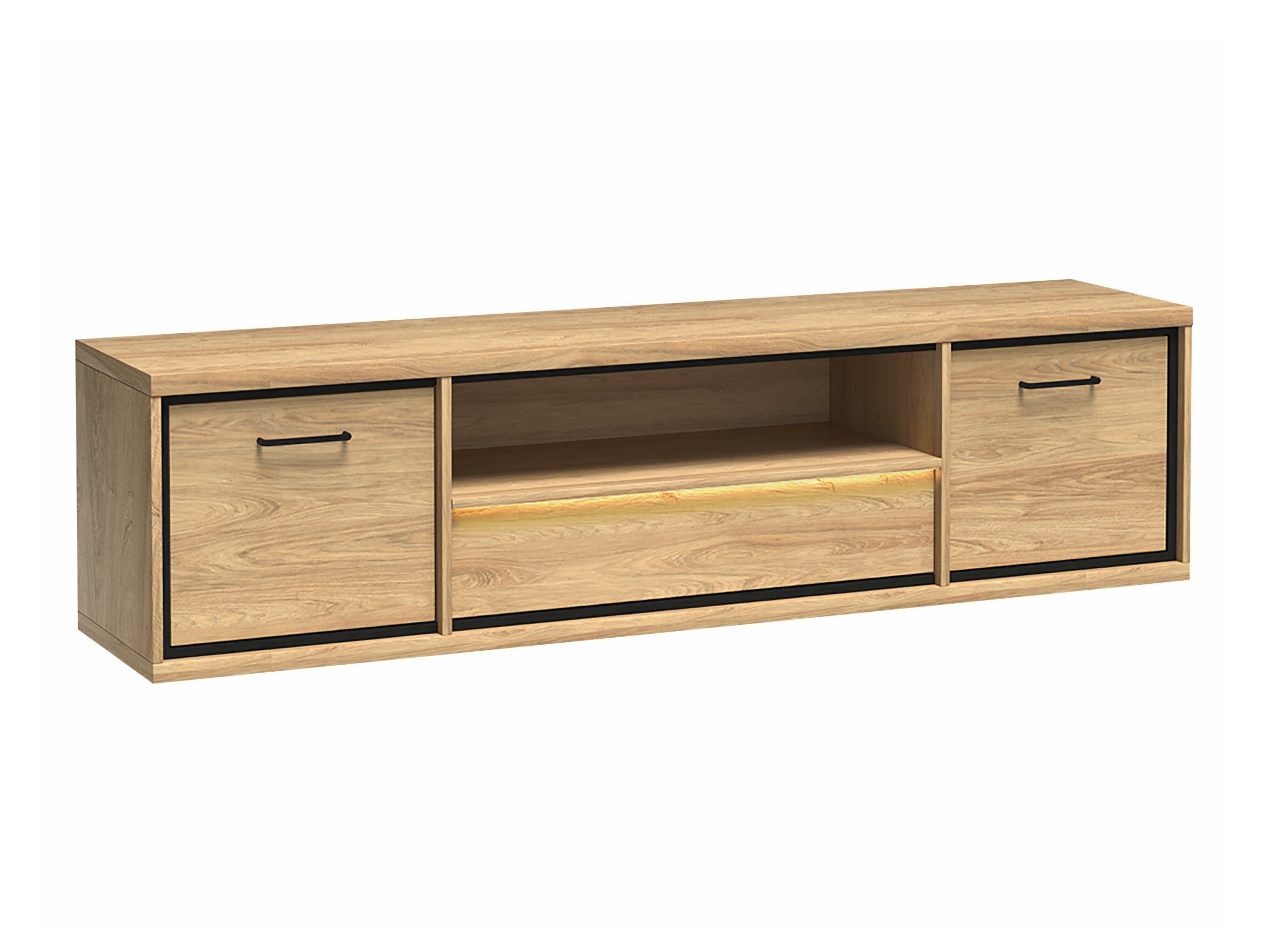 TV-Möbel Etrmoni 111 (Helles Holz)