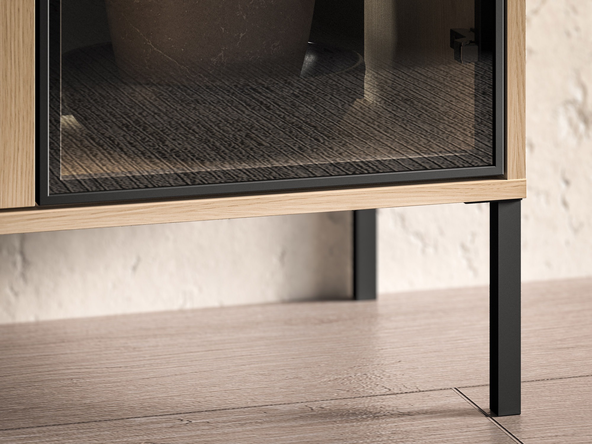 Regal Virsalo 100 (Eichenholzoptik)