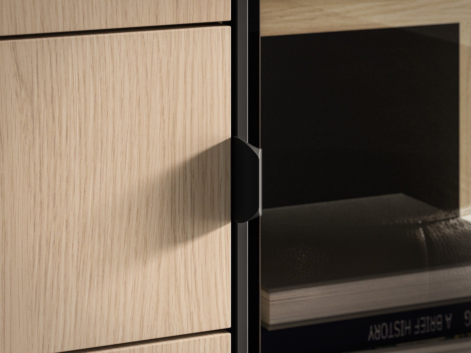 Wohnzimmer-Sets Virsalo 105 (Eichenholzoptik)