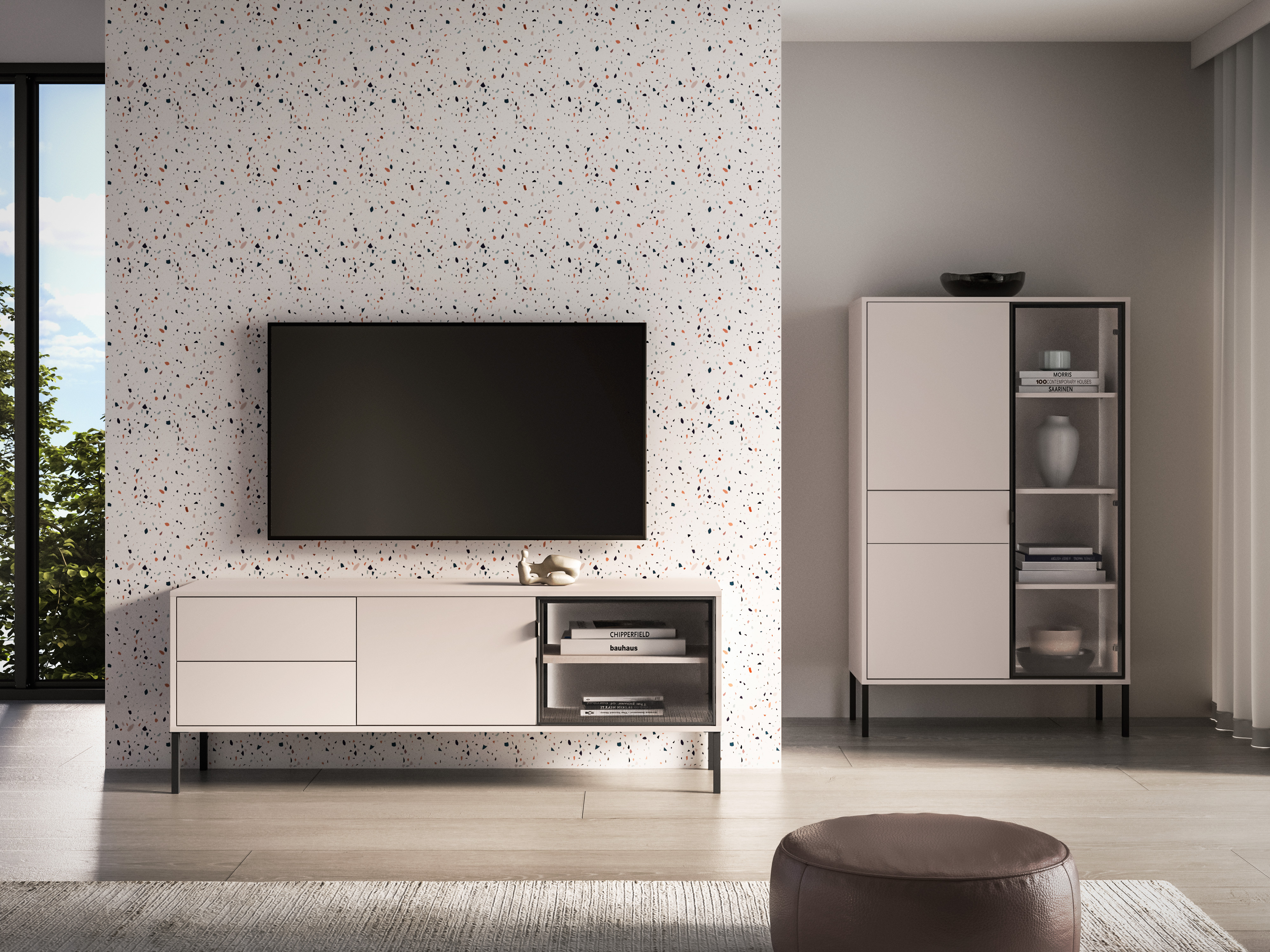 Wohnzimmer-Sets Virsalo 105 (Kaschmir)