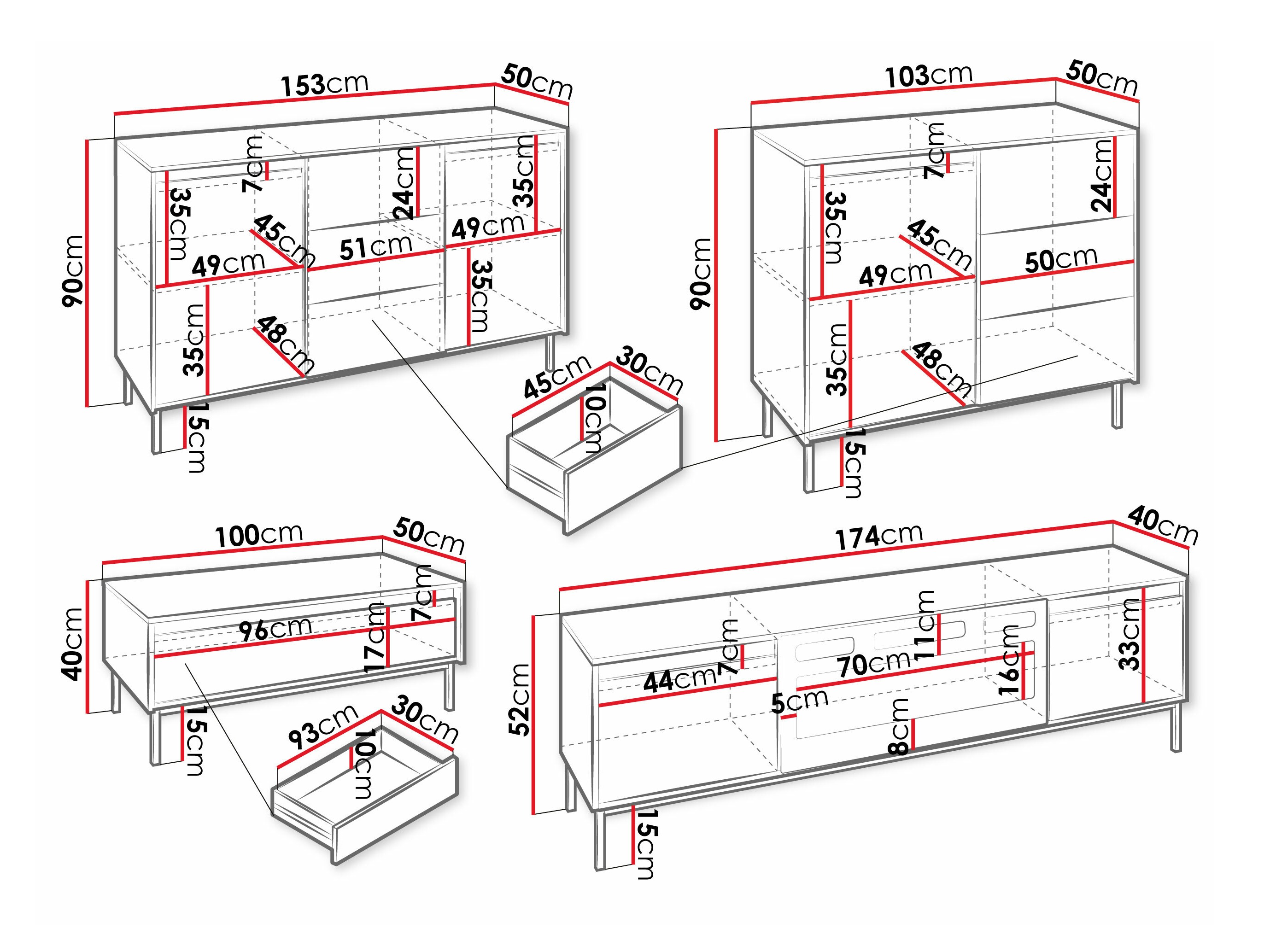 Wohnzimmer-Sets Comfivo Delruva 109 (Weiß)