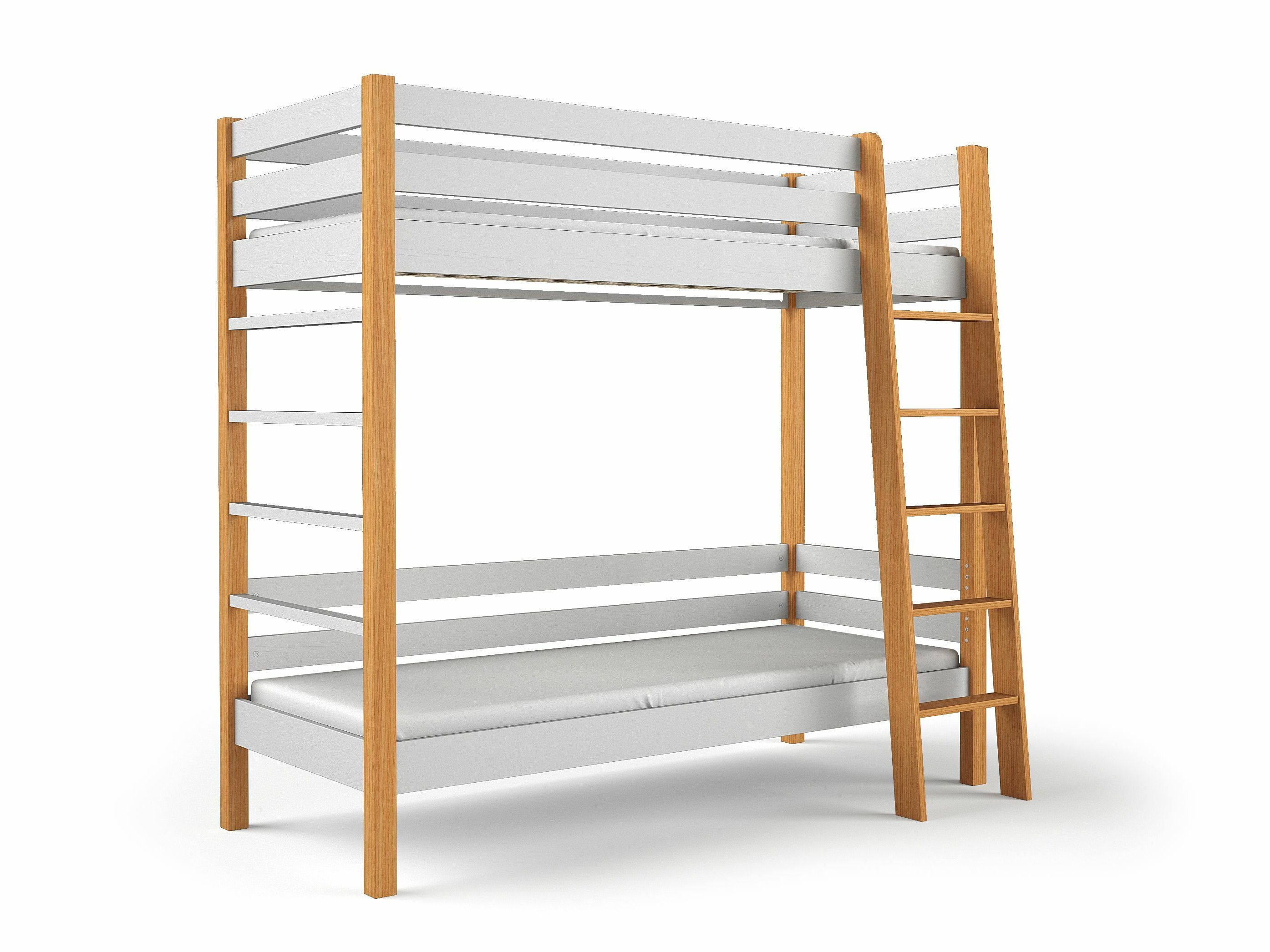 Etagenbett Ogden 174 (Weiß)