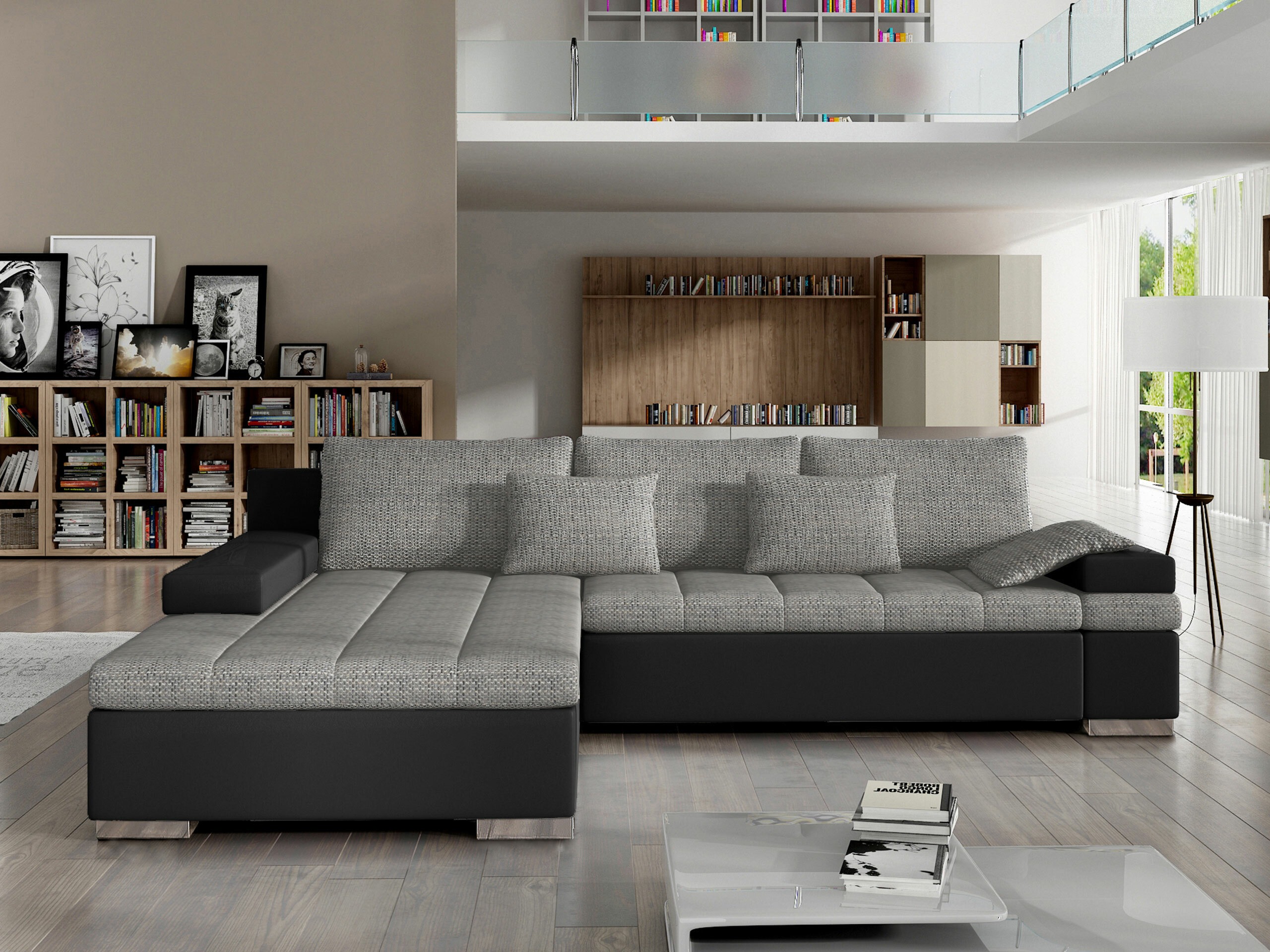 Ecksofa Comfivo Olivetum (Links)