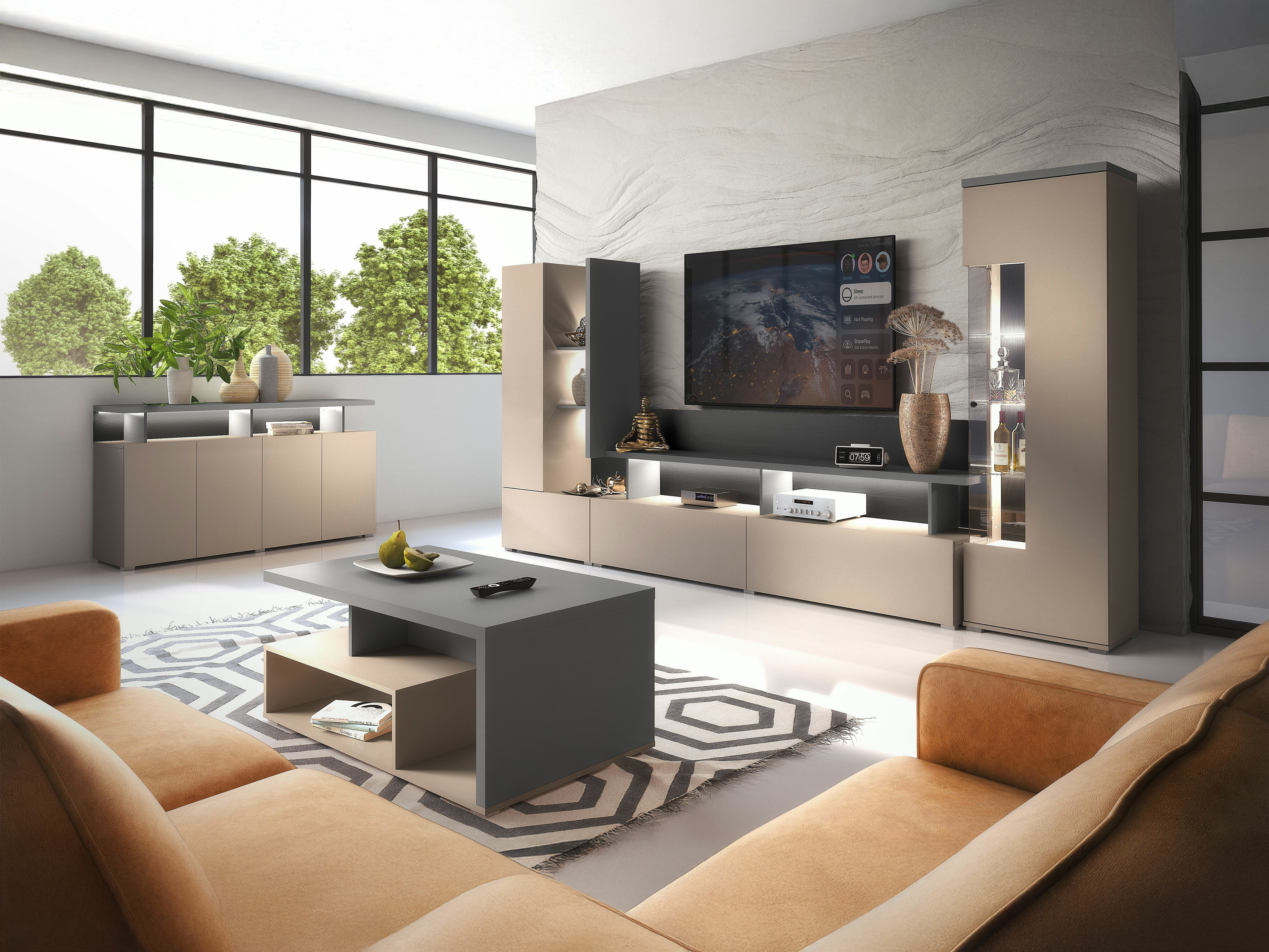 Wohnzimmer-Sets Virvele 104