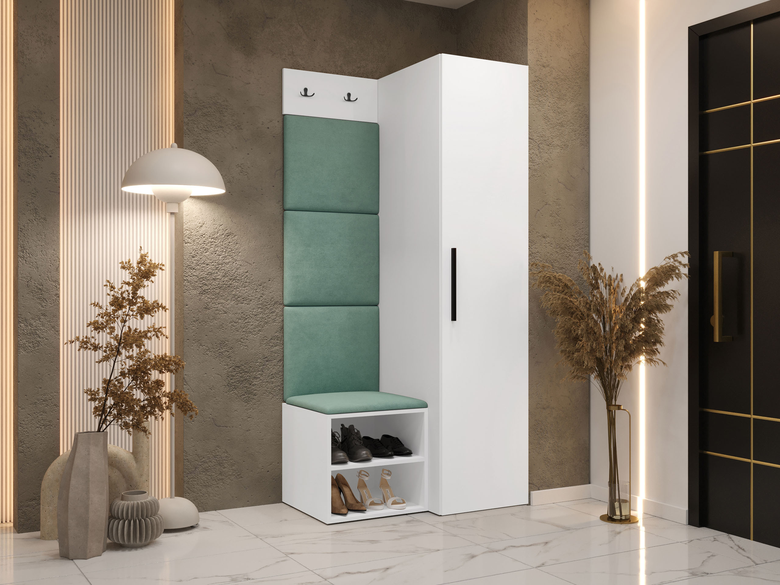 Flurgarnitur Hartford 524 (Weiß)