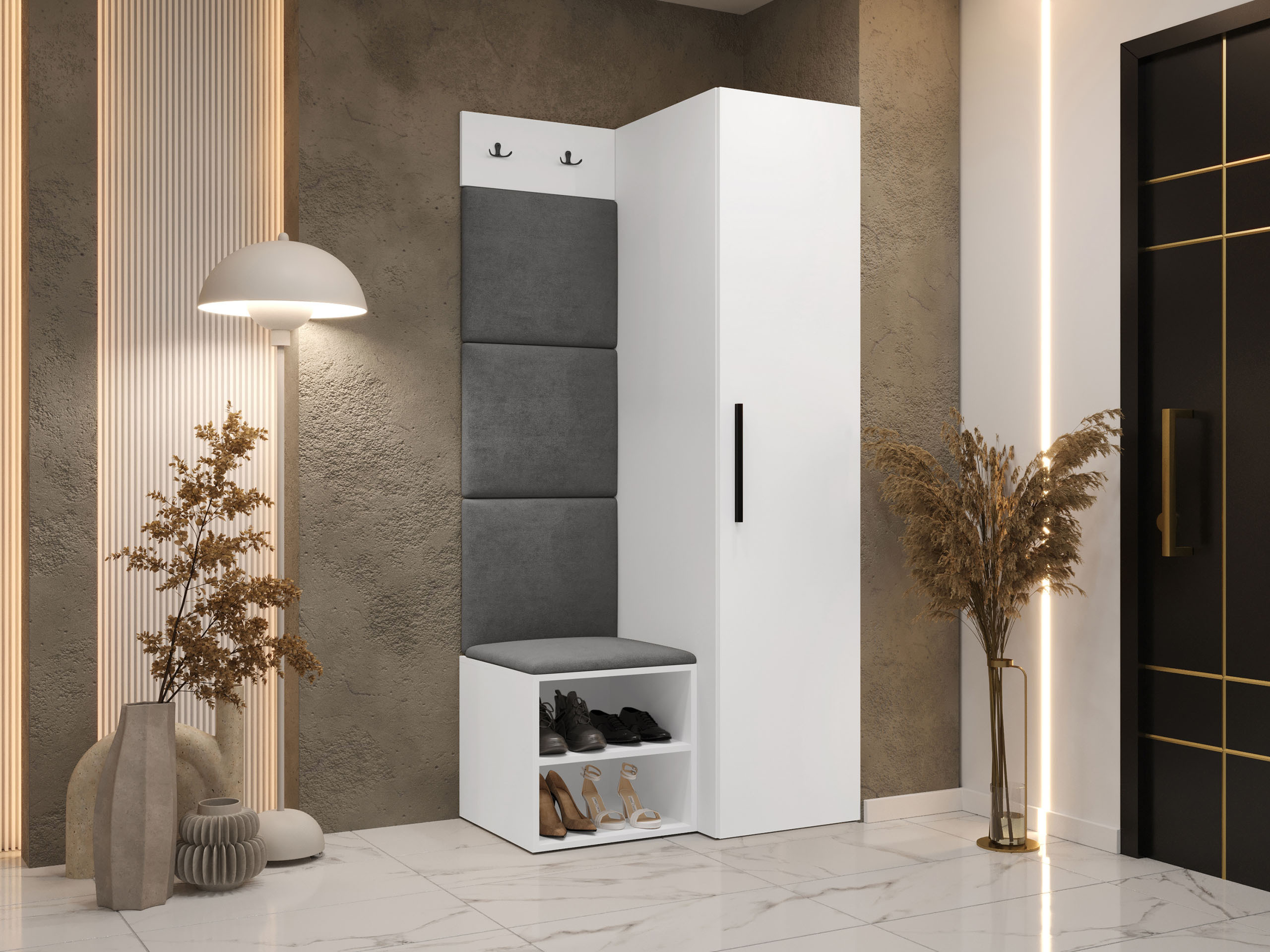 Flurgarnitur Hartford 524 (Weiß)