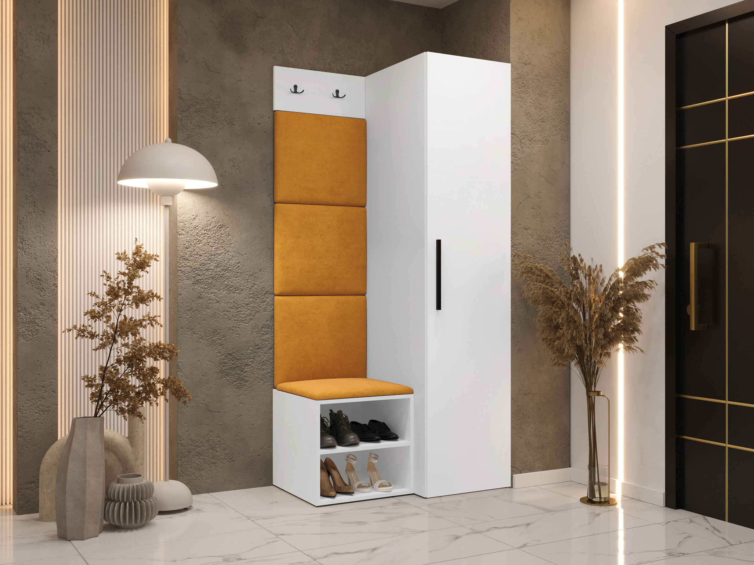 Flurgarnitur Hartford 524 (Weiß)