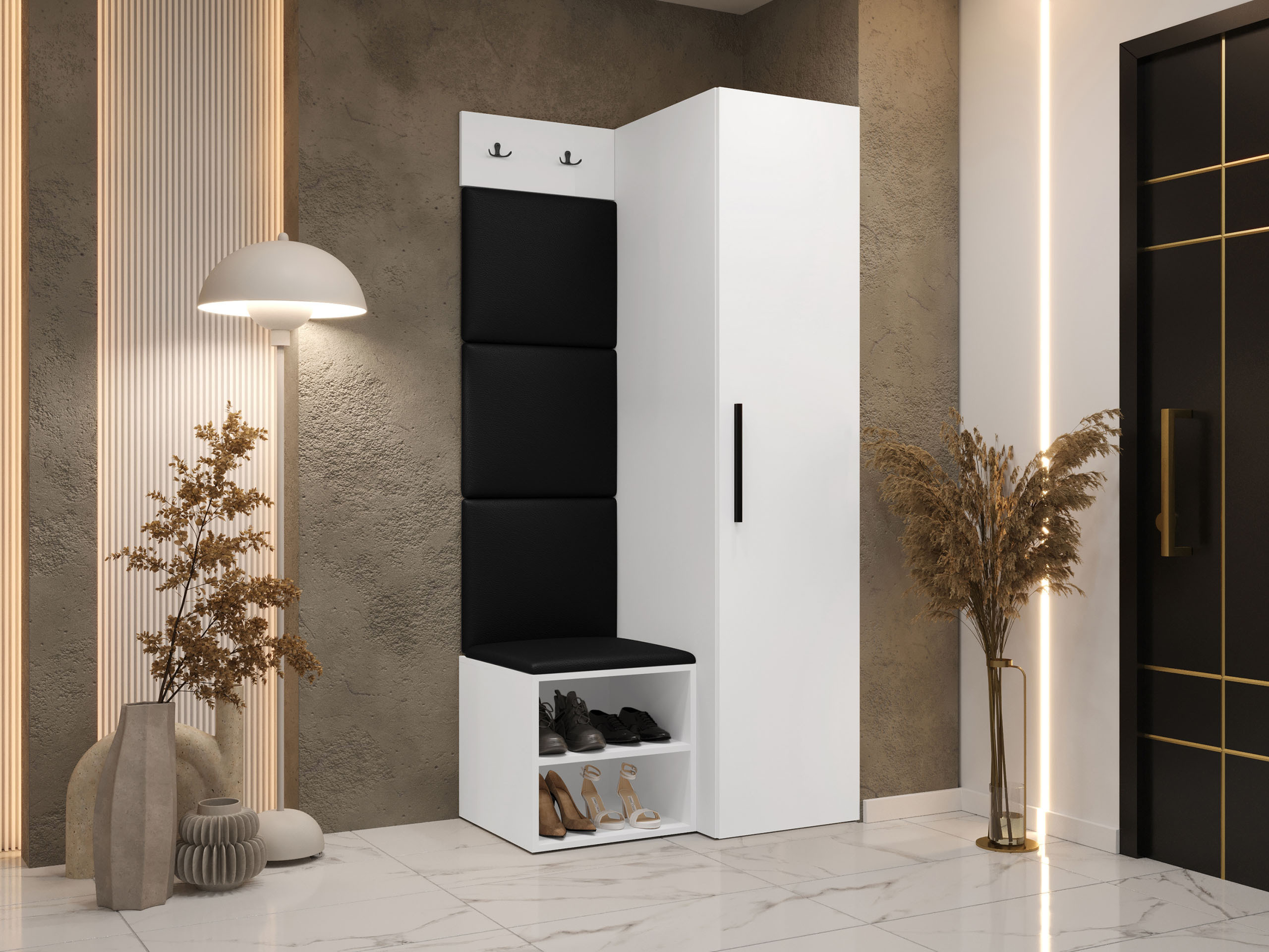 Flurgarnitur Hartford 524 (Weiß)