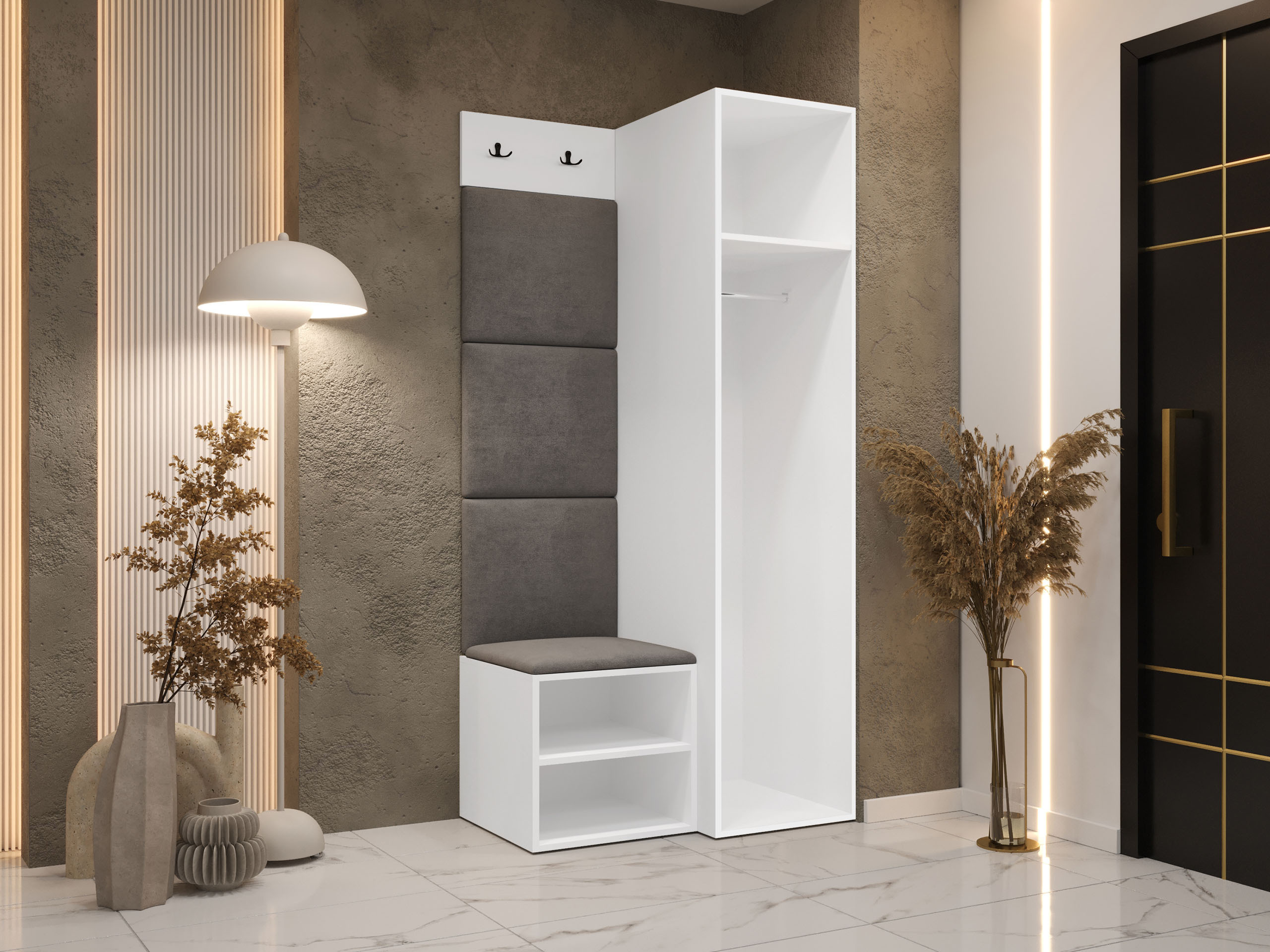 Flurgarnitur Hartford 524 (Weiß)