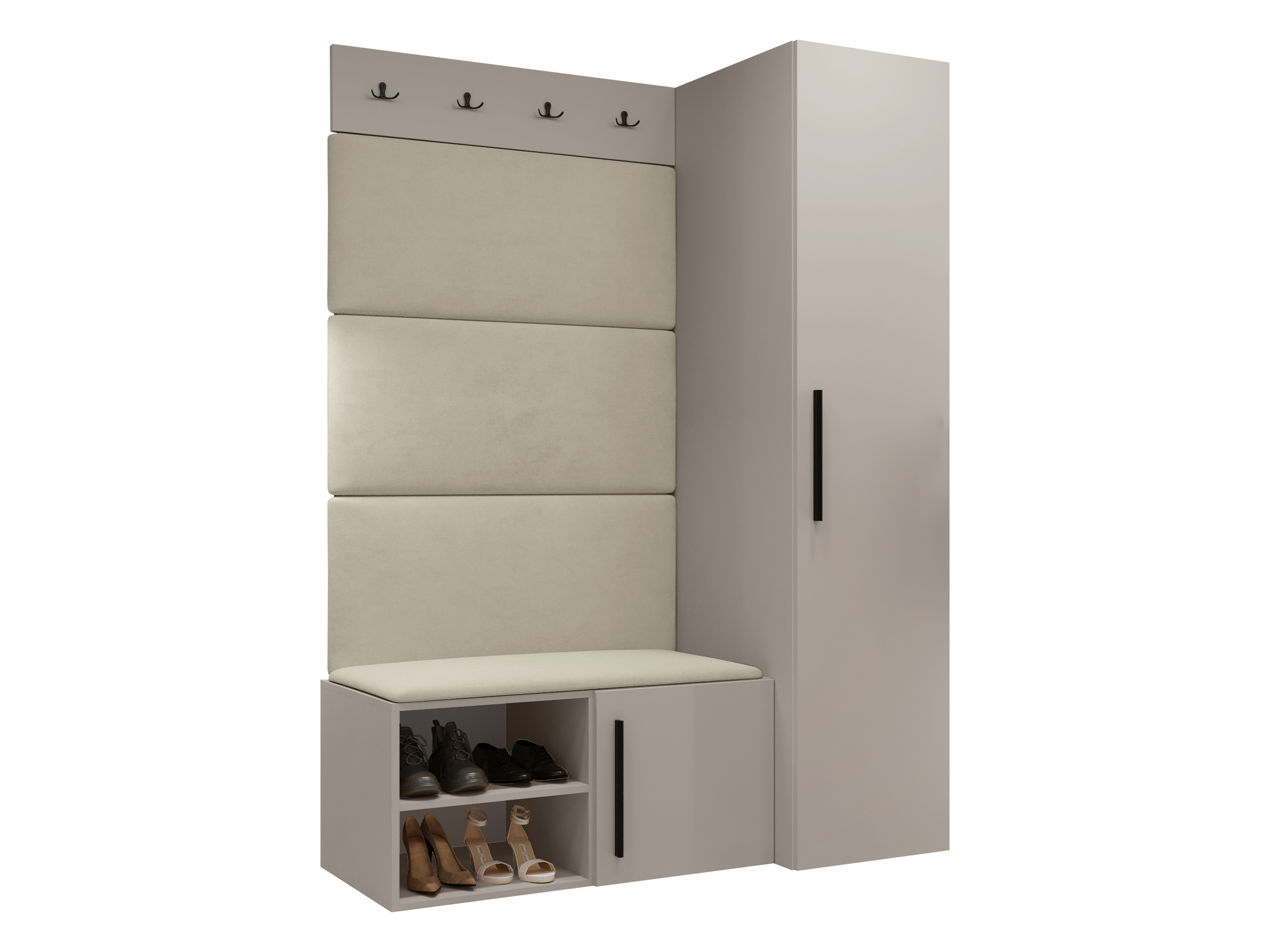 Flurgarnitur Hartford 525 (Kaschmir)