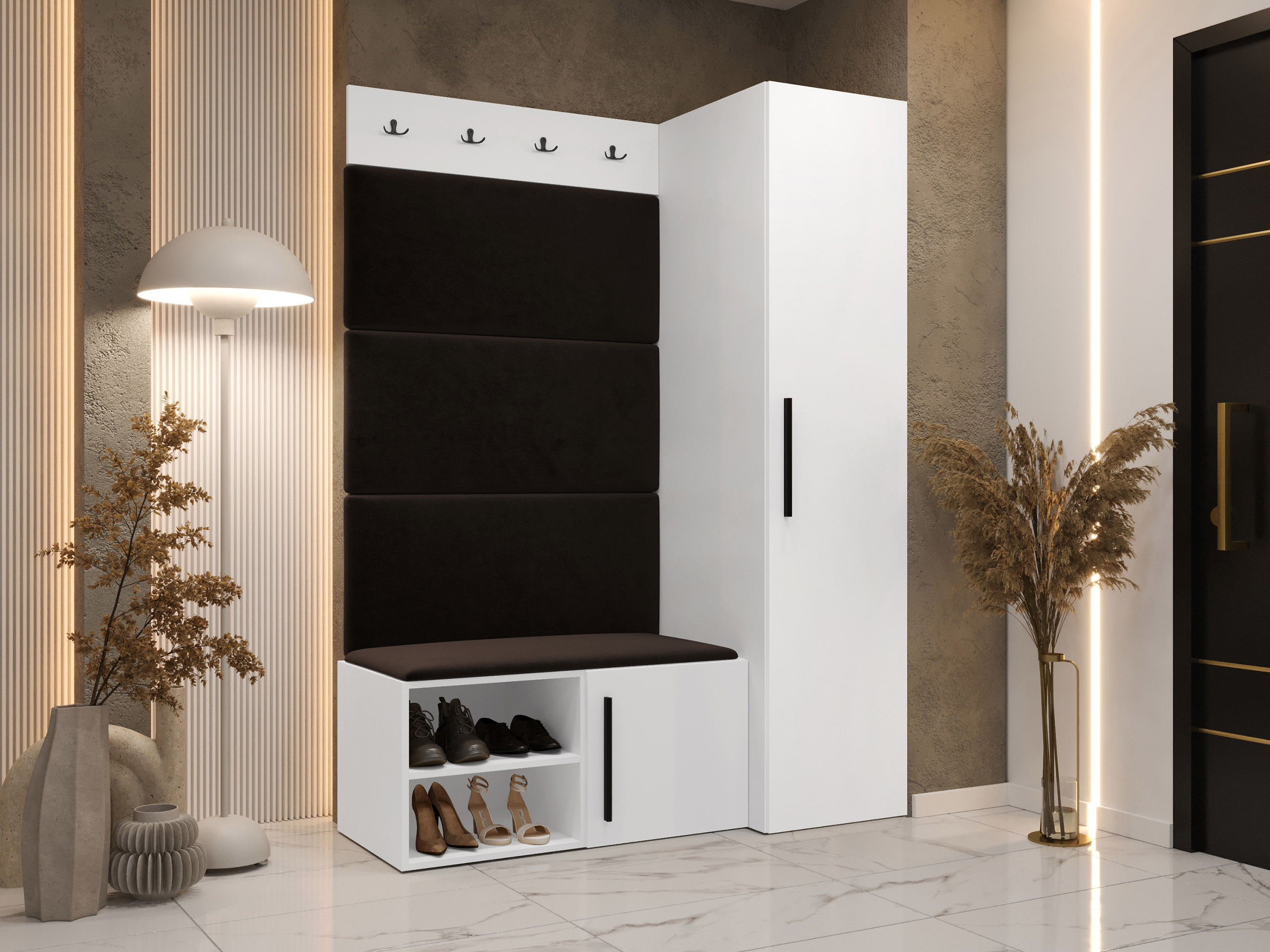 Flurgarnitur Hartford 525 (Weiß)