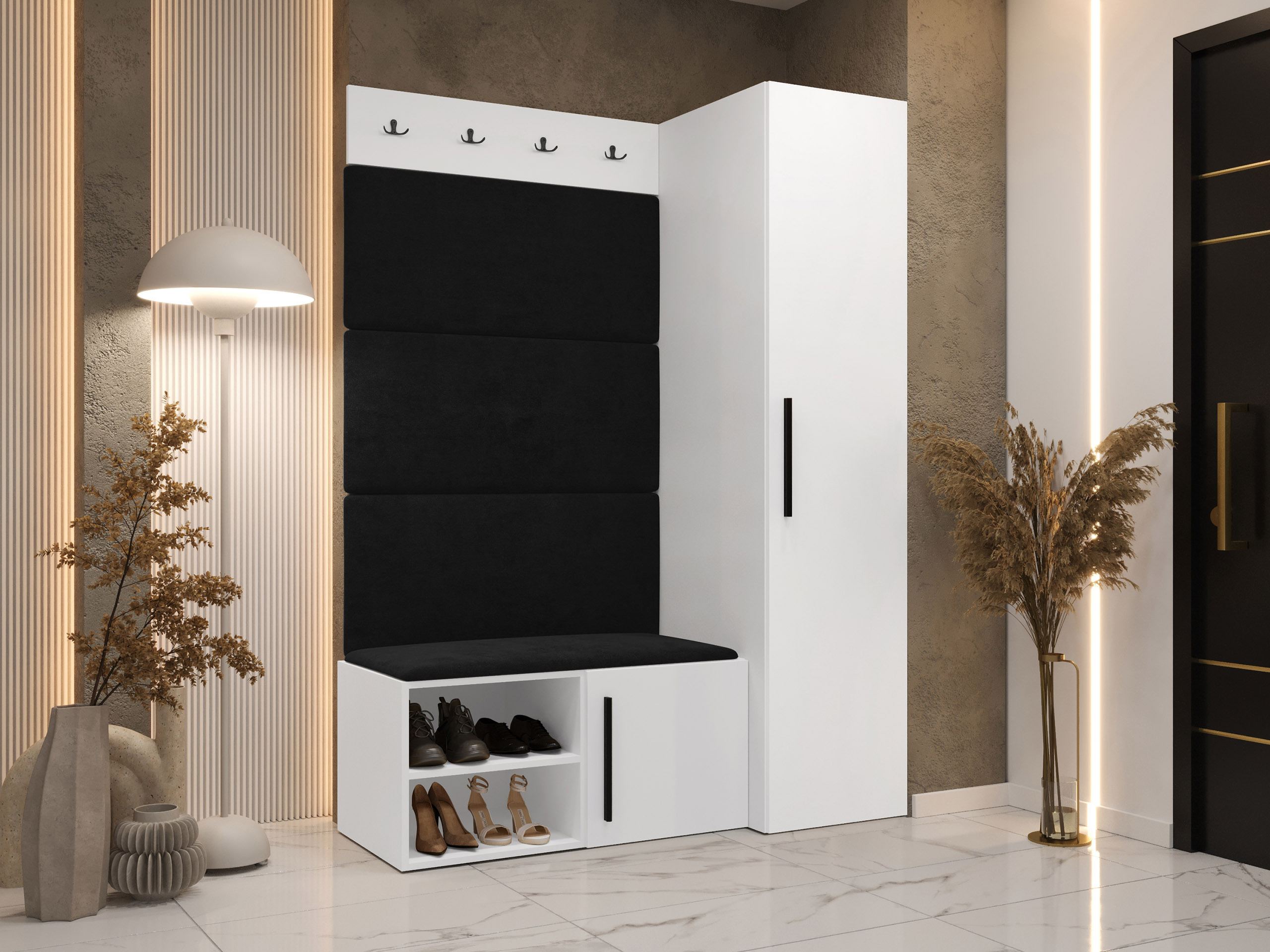 Flurgarnitur Hartford 525 (Weiß)