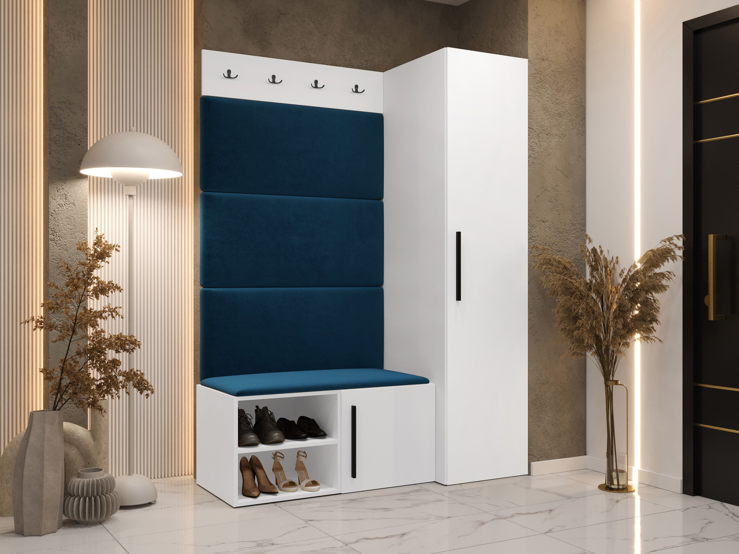 Flurgarnitur Hartford 525 (Weiß)