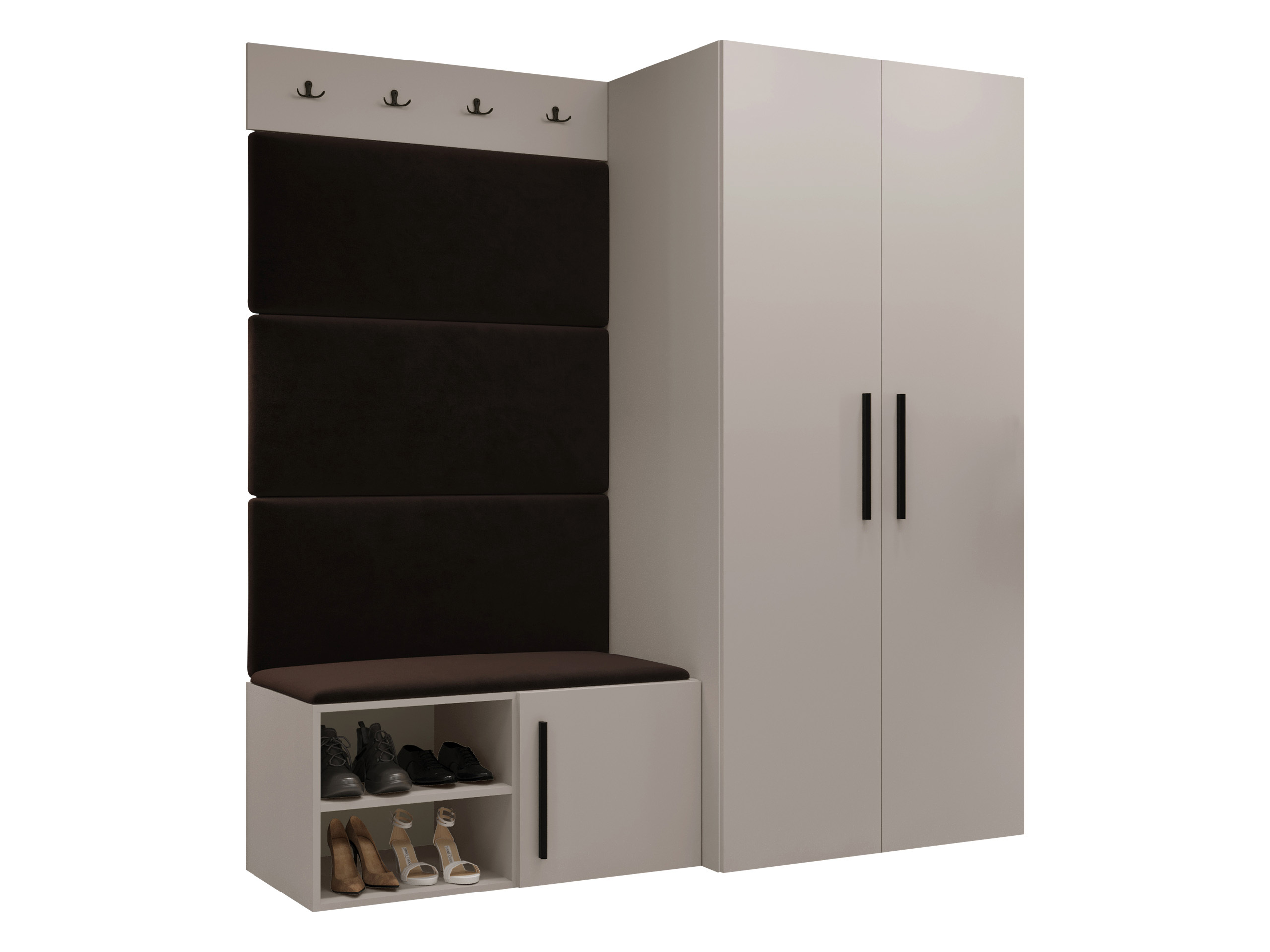 Flurgarnitur Hartford 526 (Kaschmir)