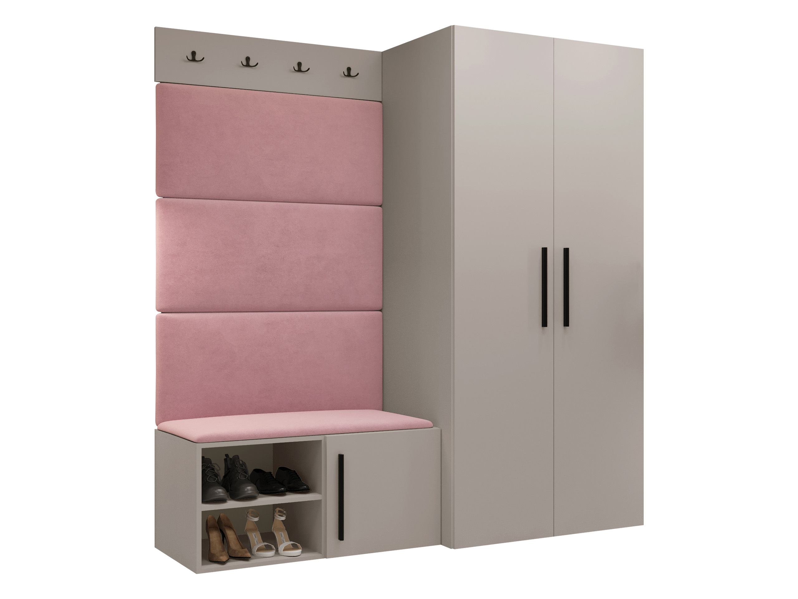 Flurgarnitur Hartford 526 (Kaschmir)