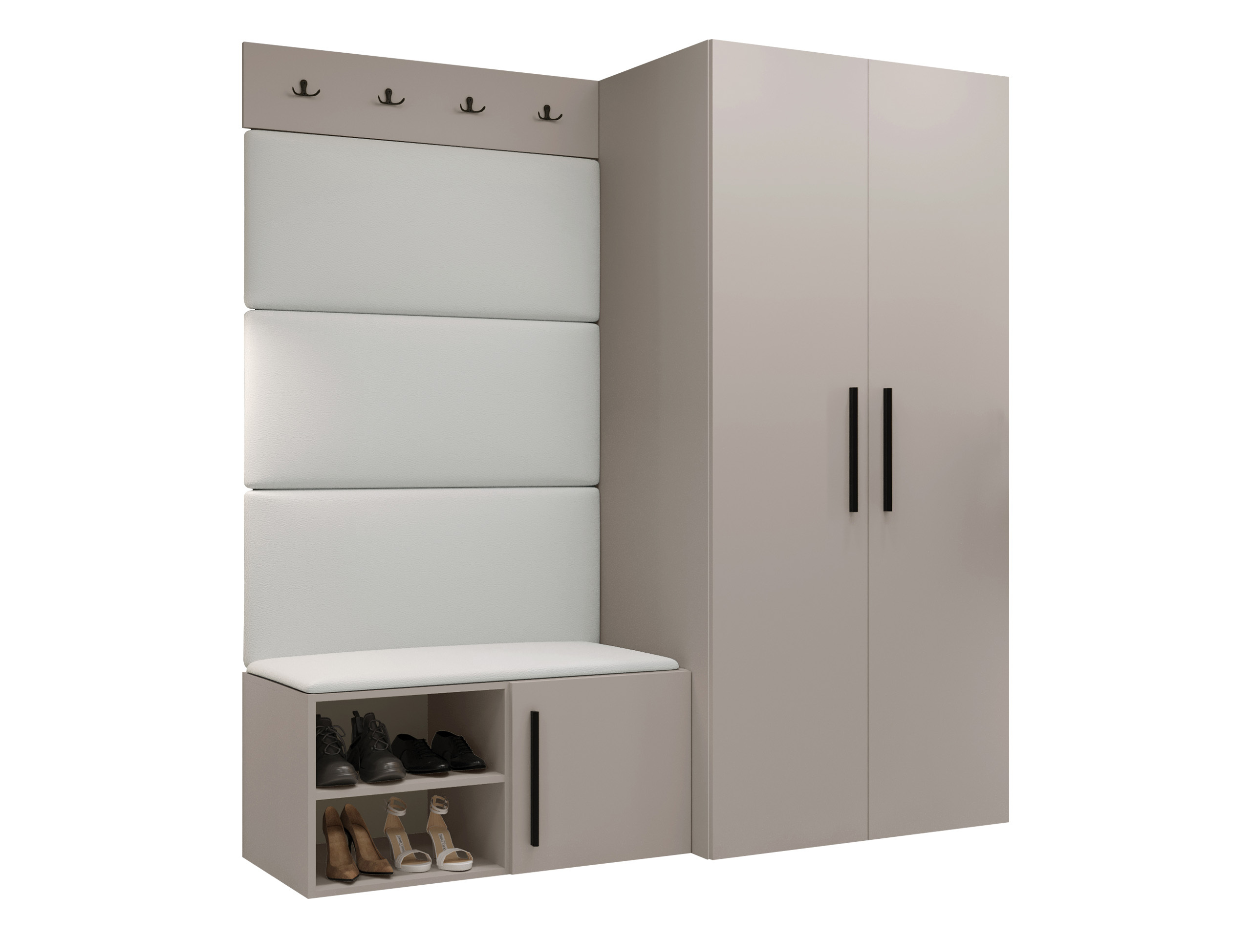 Flurgarnitur Hartford 526 (Kaschmir)