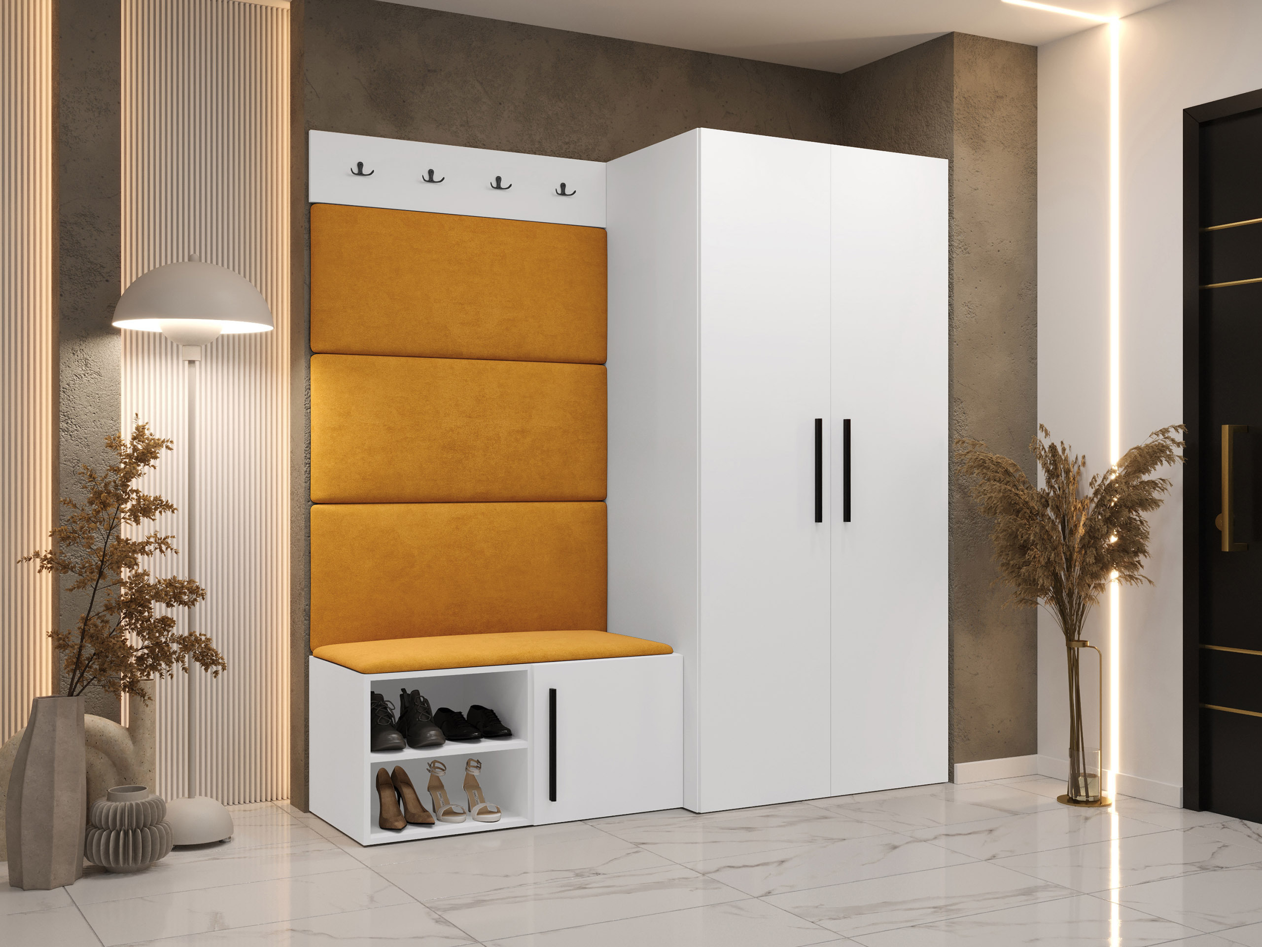 Flurgarnitur Hartford 526 (Weiß)