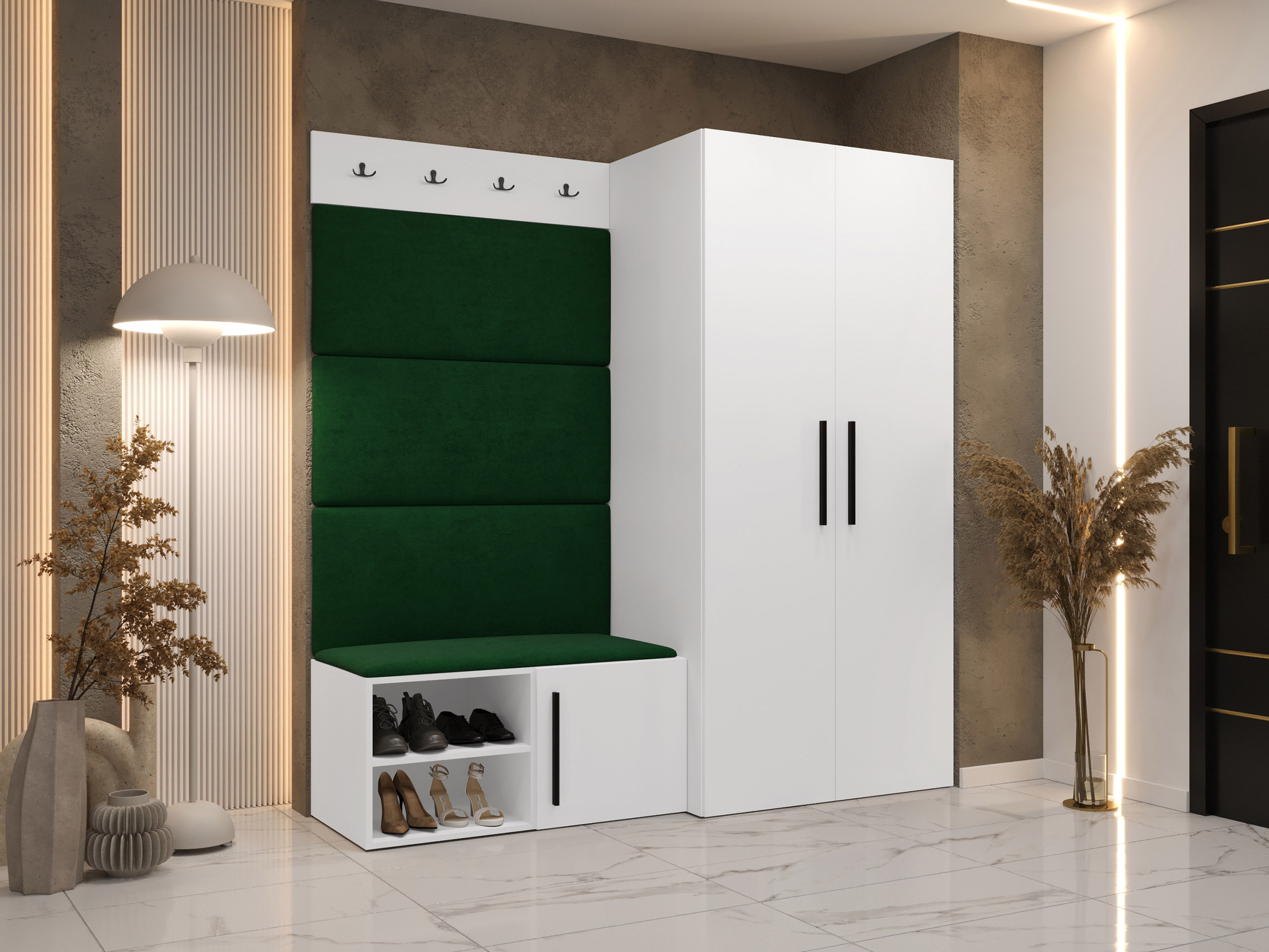 Flurgarnitur Hartford 526 (Weiß)