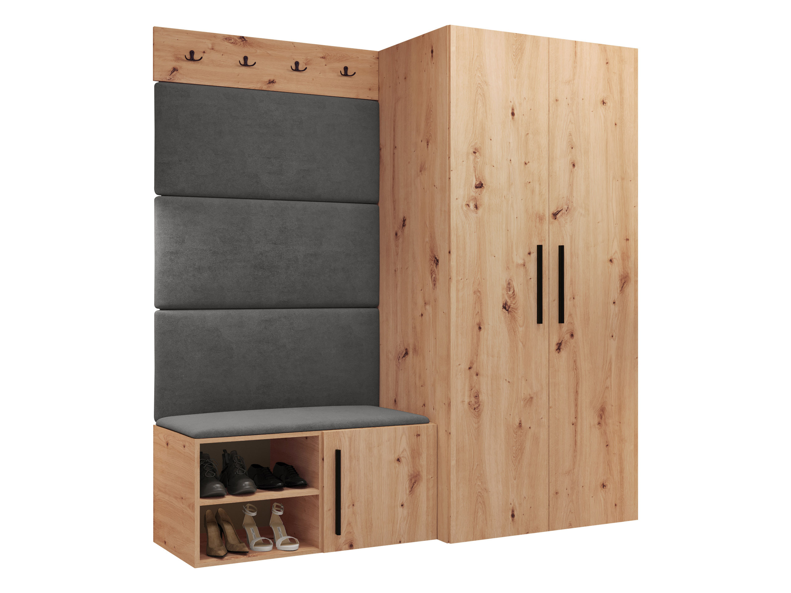 Flurgarnitur Nitos I (Artisan Eichenholzoptik)