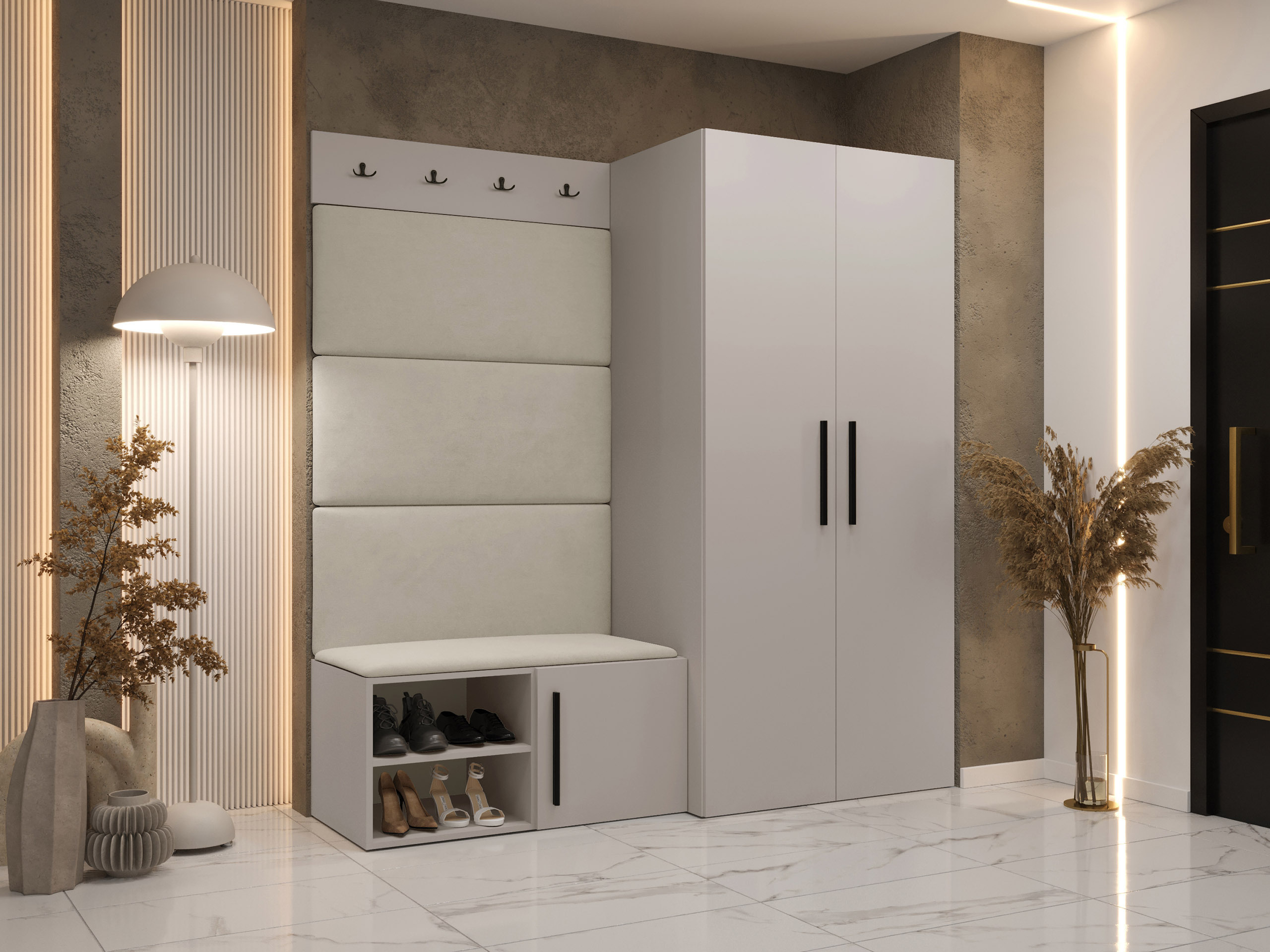 Flurgarnitur Nitos I (Kaschmir)