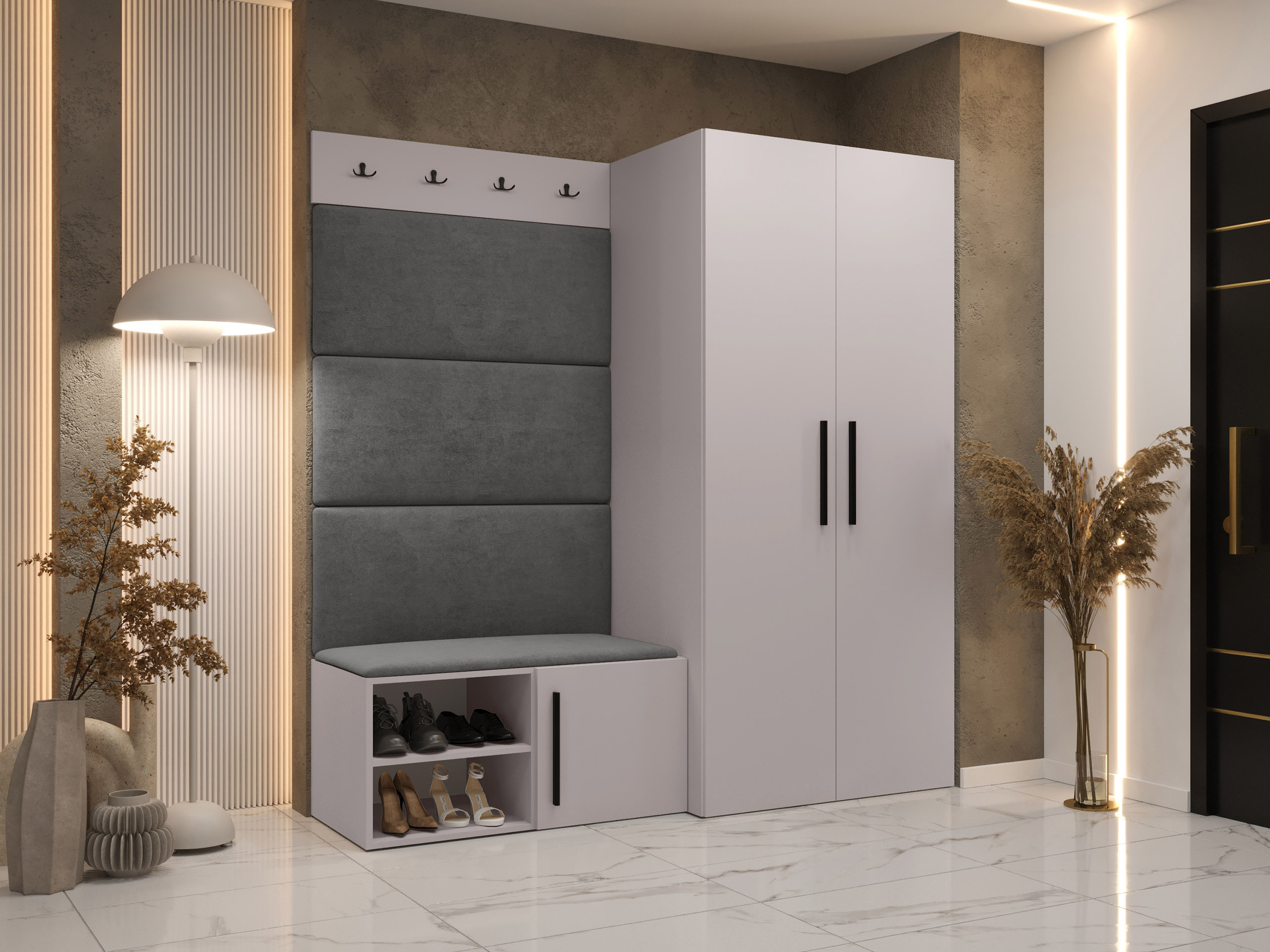 Flurgarnitur Nitos I (Kaschmir)