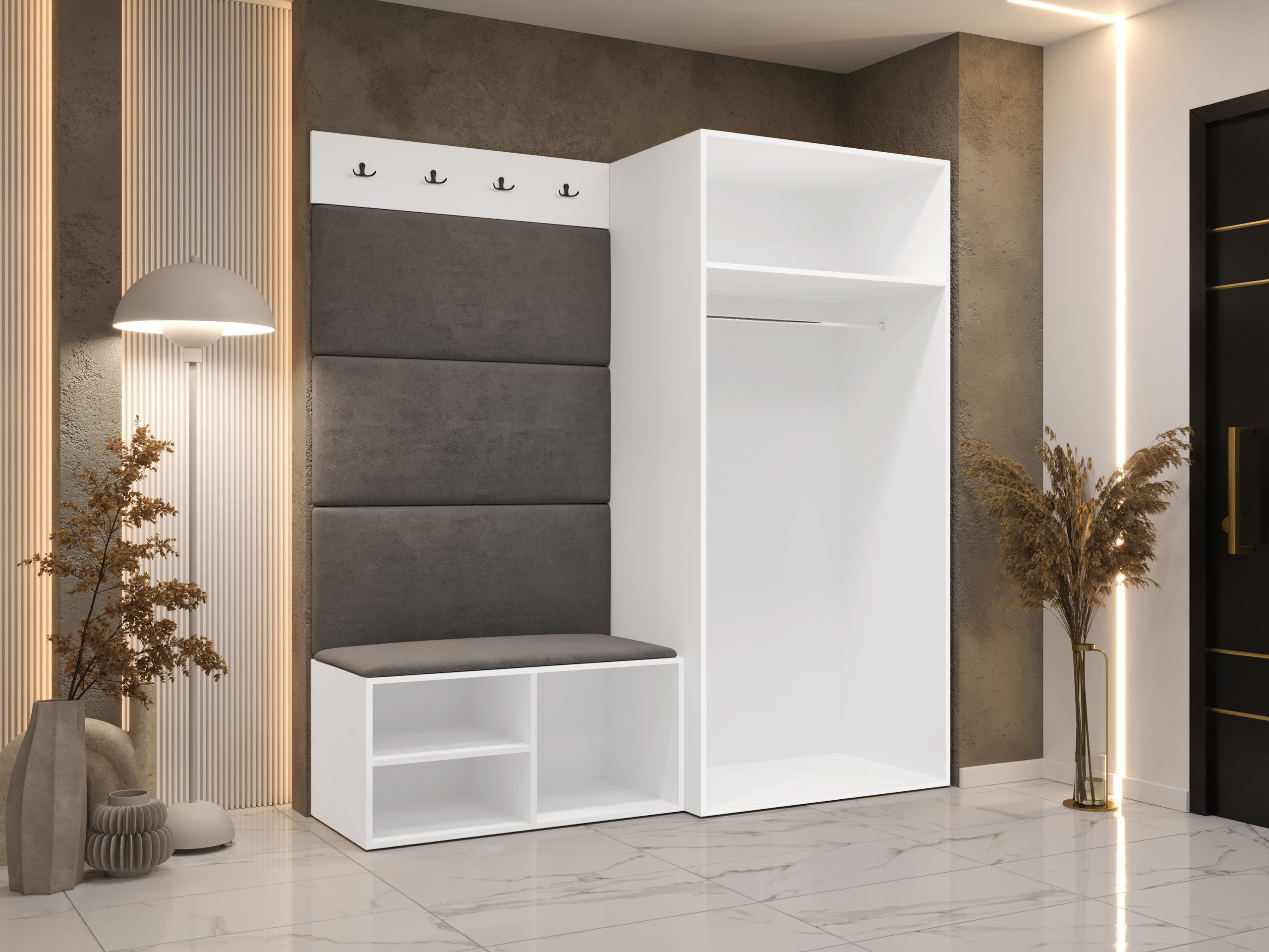 Flurgarnitur Nitos I (Kaschmir)