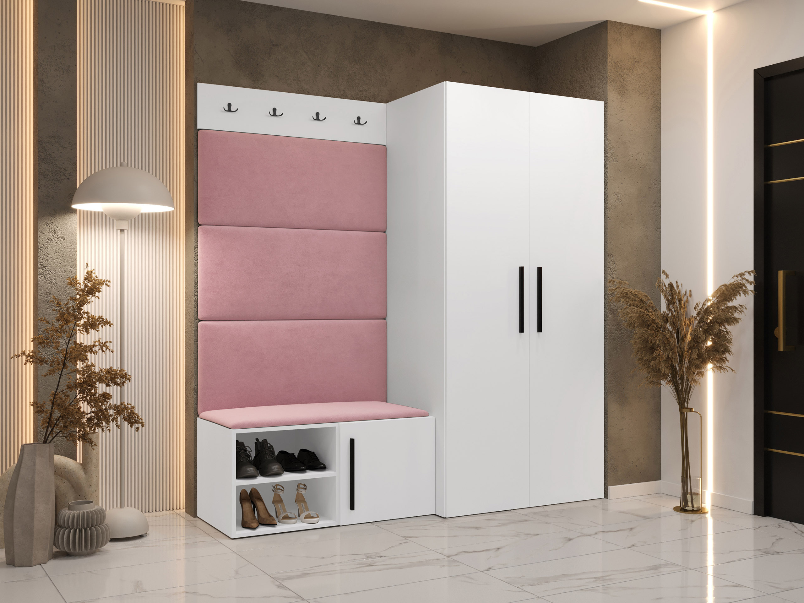 Flurgarnitur Nitos I (Weiß)