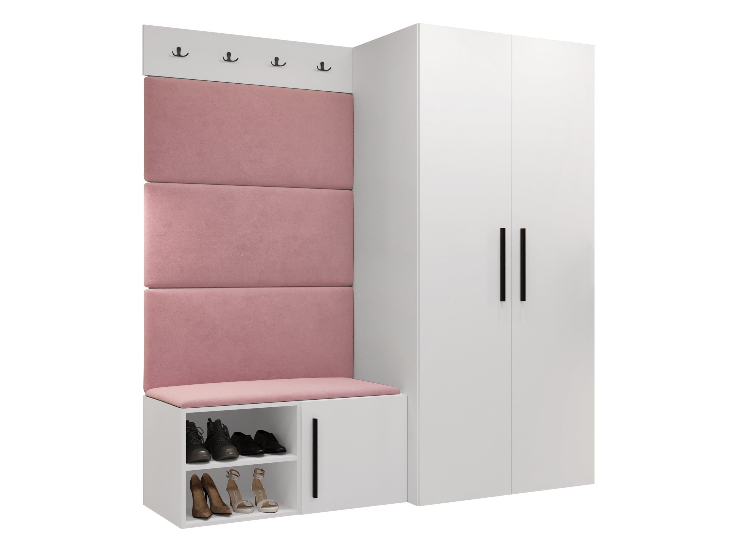 Flurgarnitur Nitos I (Weiß)