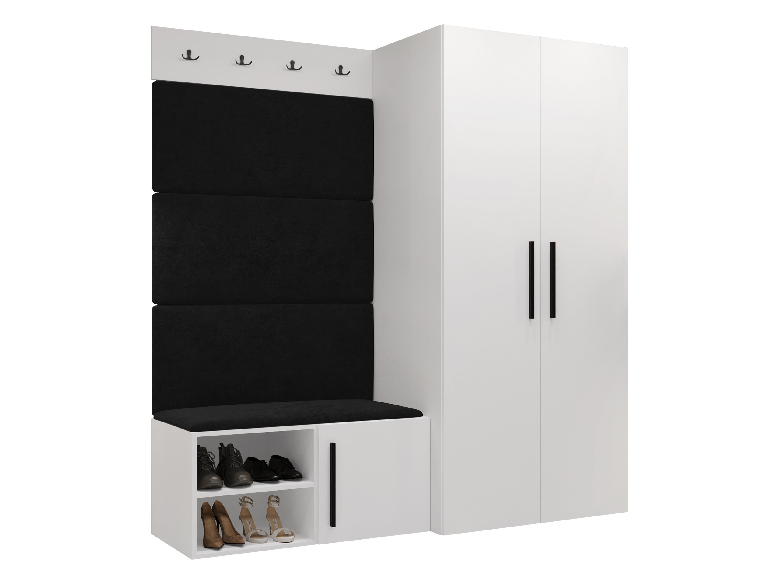 Flurgarnitur Nitos I (Weiß)