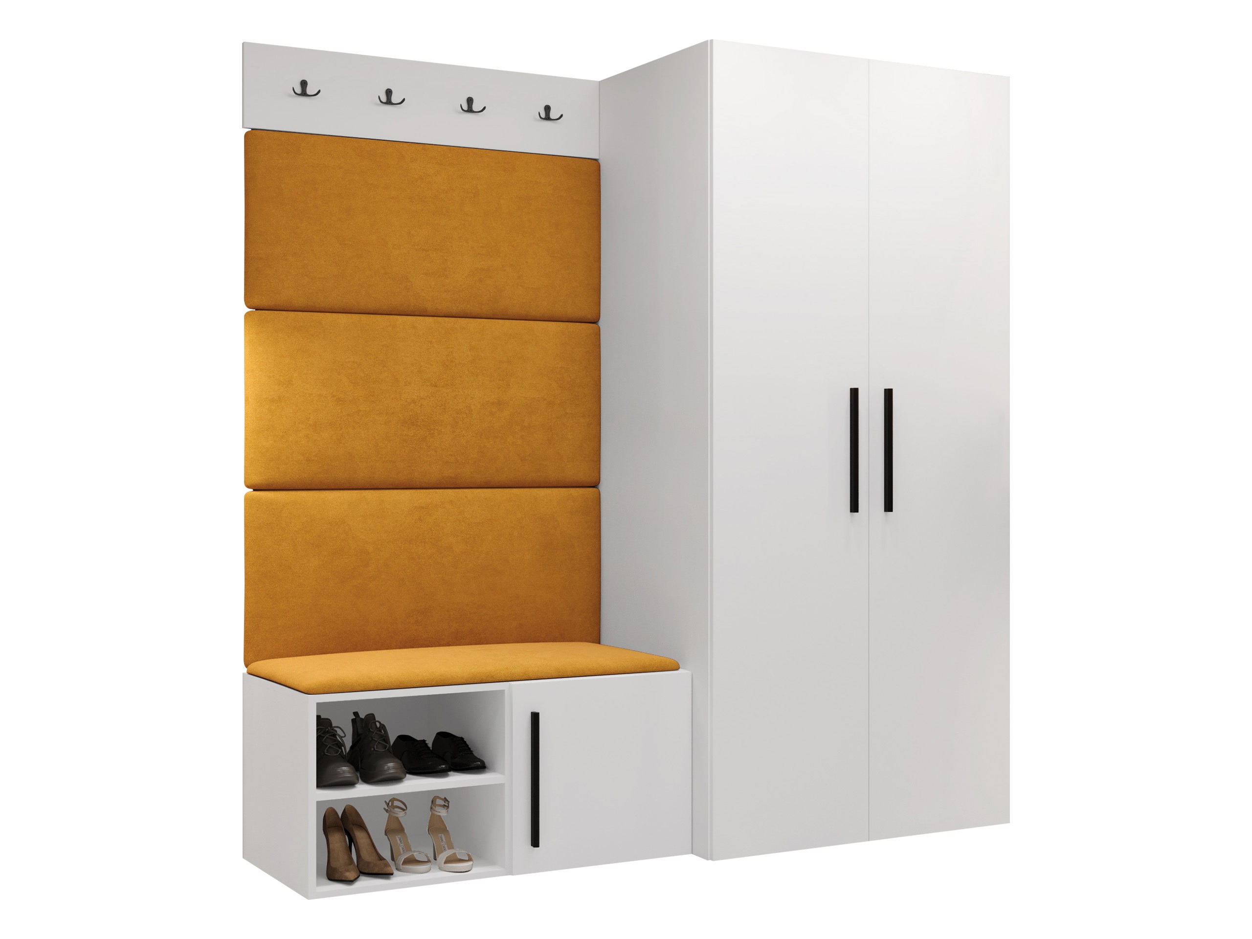 Flurgarnitur Nitos I (Weiß)