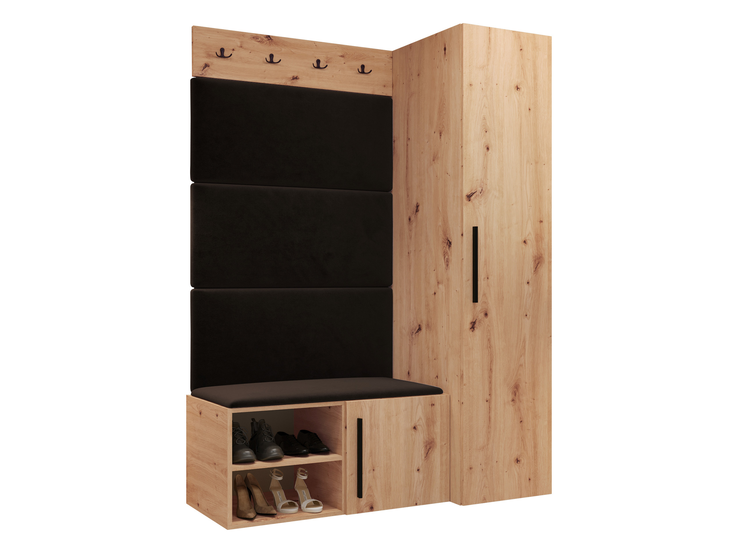 Flurgarnitur Nitos II (Artisan Eichenholzoptik)