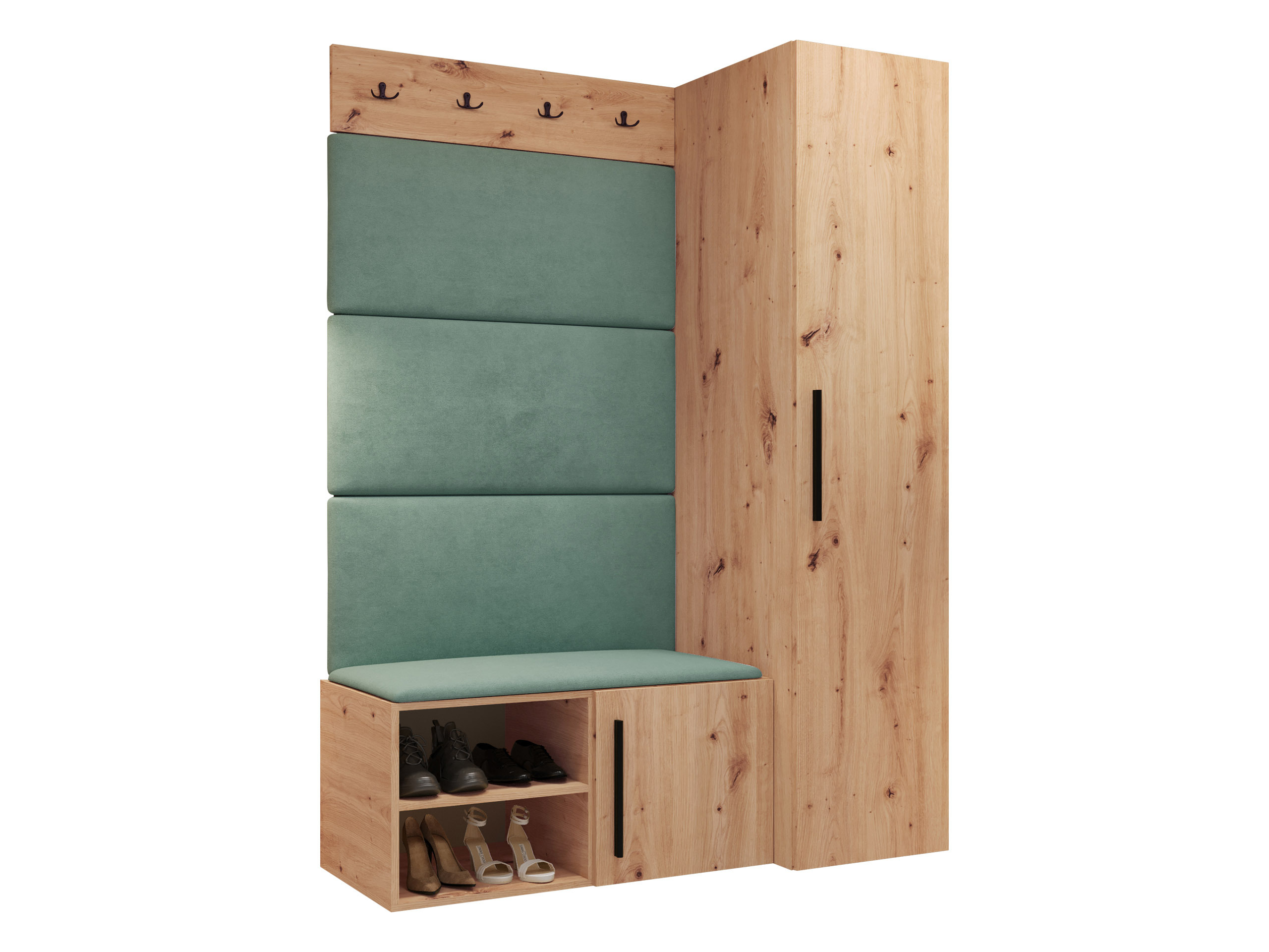 Flurgarnitur Nitos II (Artisan Eichenholzoptik)