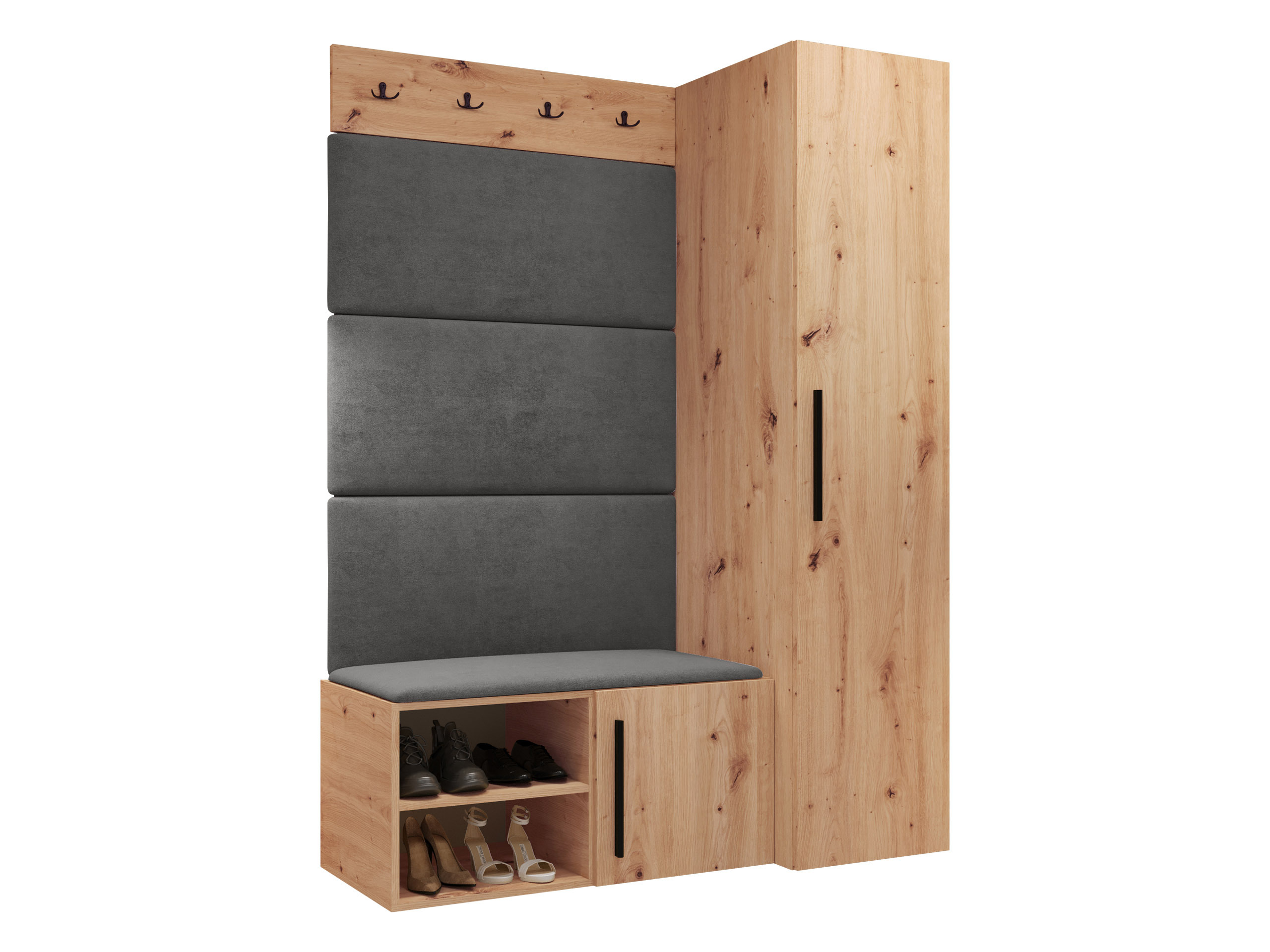 Flurgarnitur Nitos II (Artisan Eichenholzoptik)