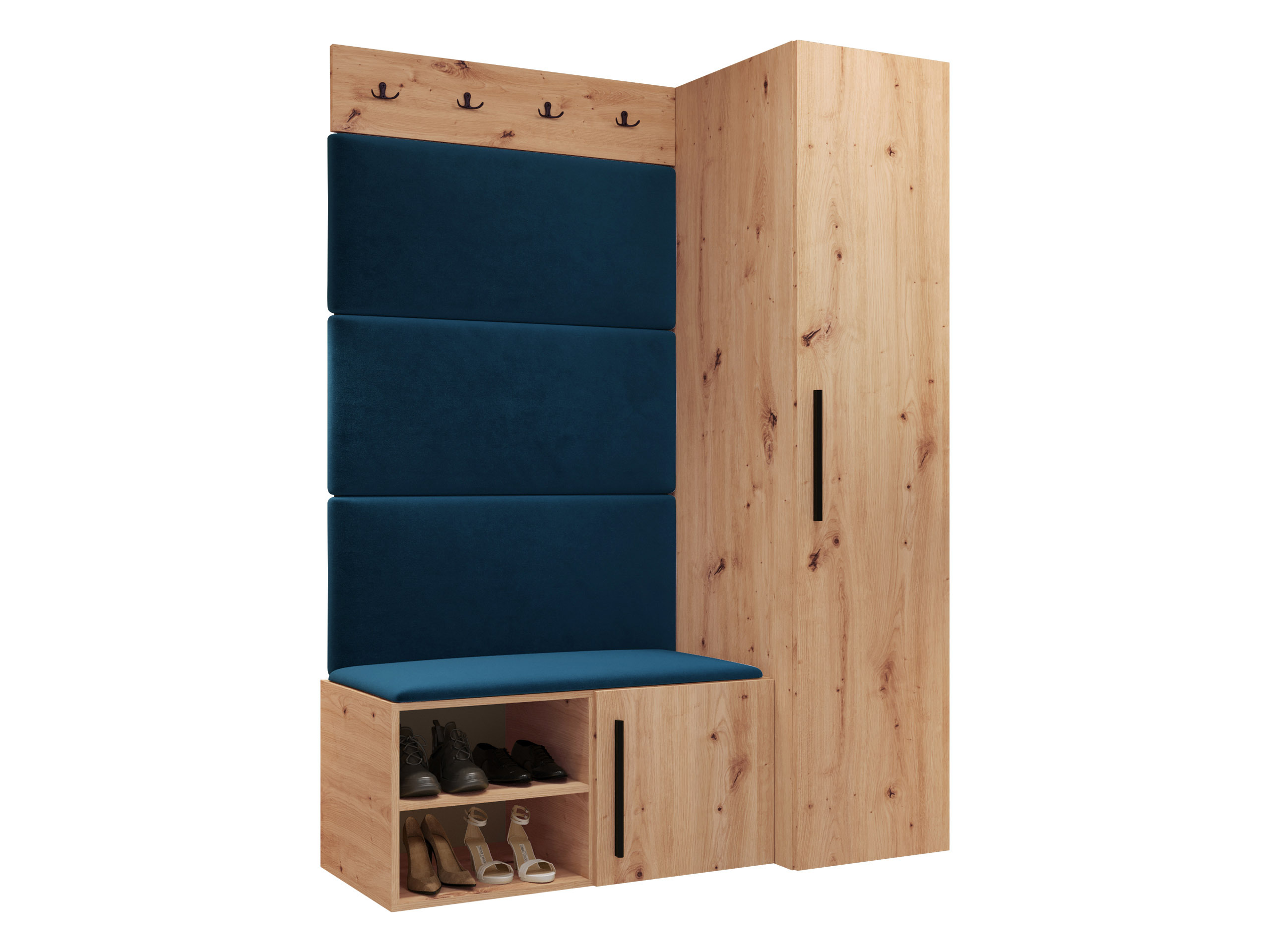 Flurgarnitur Nitos II (Artisan Eichenholzoptik)