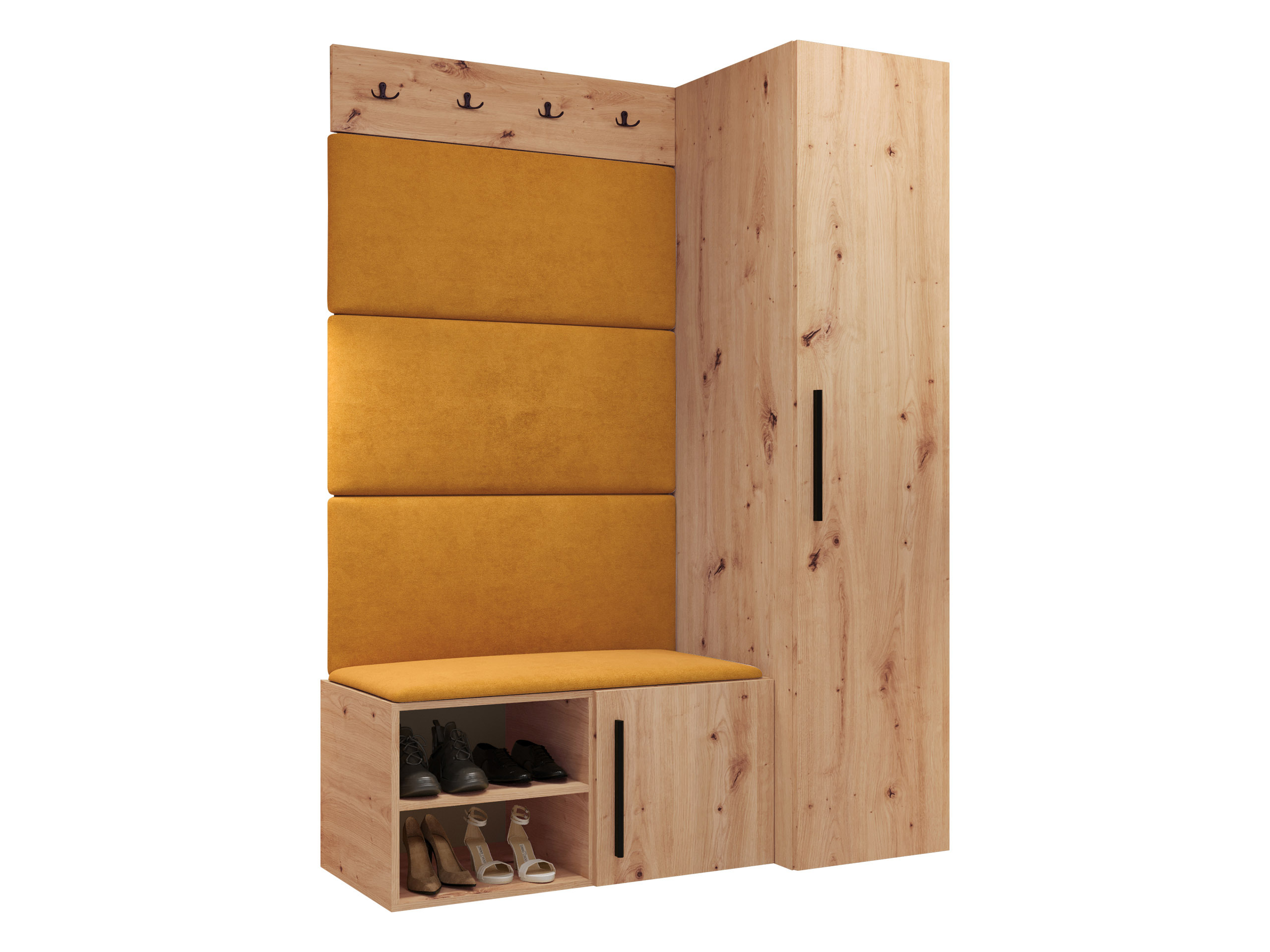 Flurgarnitur Nitos II (Artisan Eichenholzoptik)