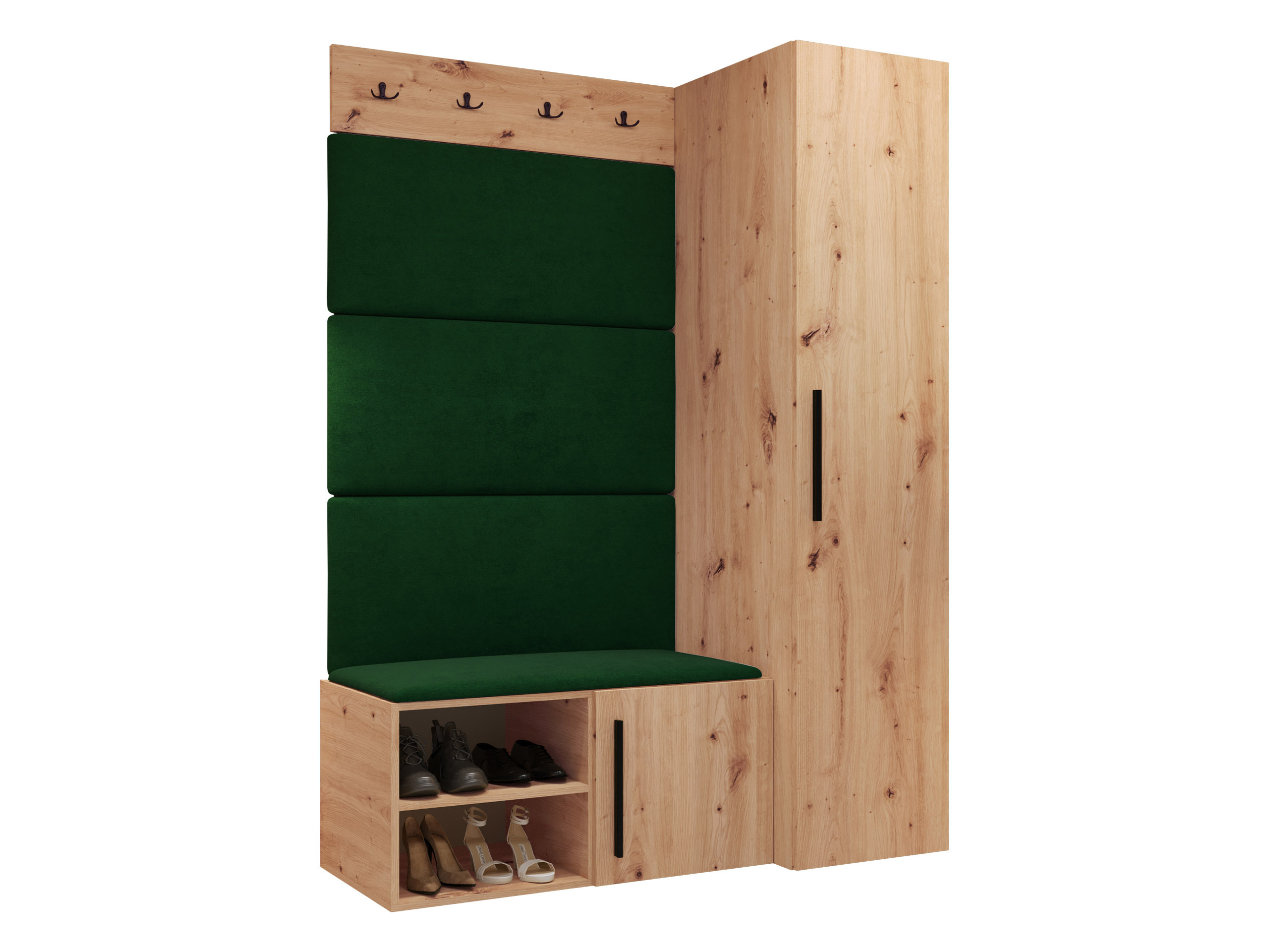 Flurgarnitur Nitos II (Artisan Eichenholzoptik)