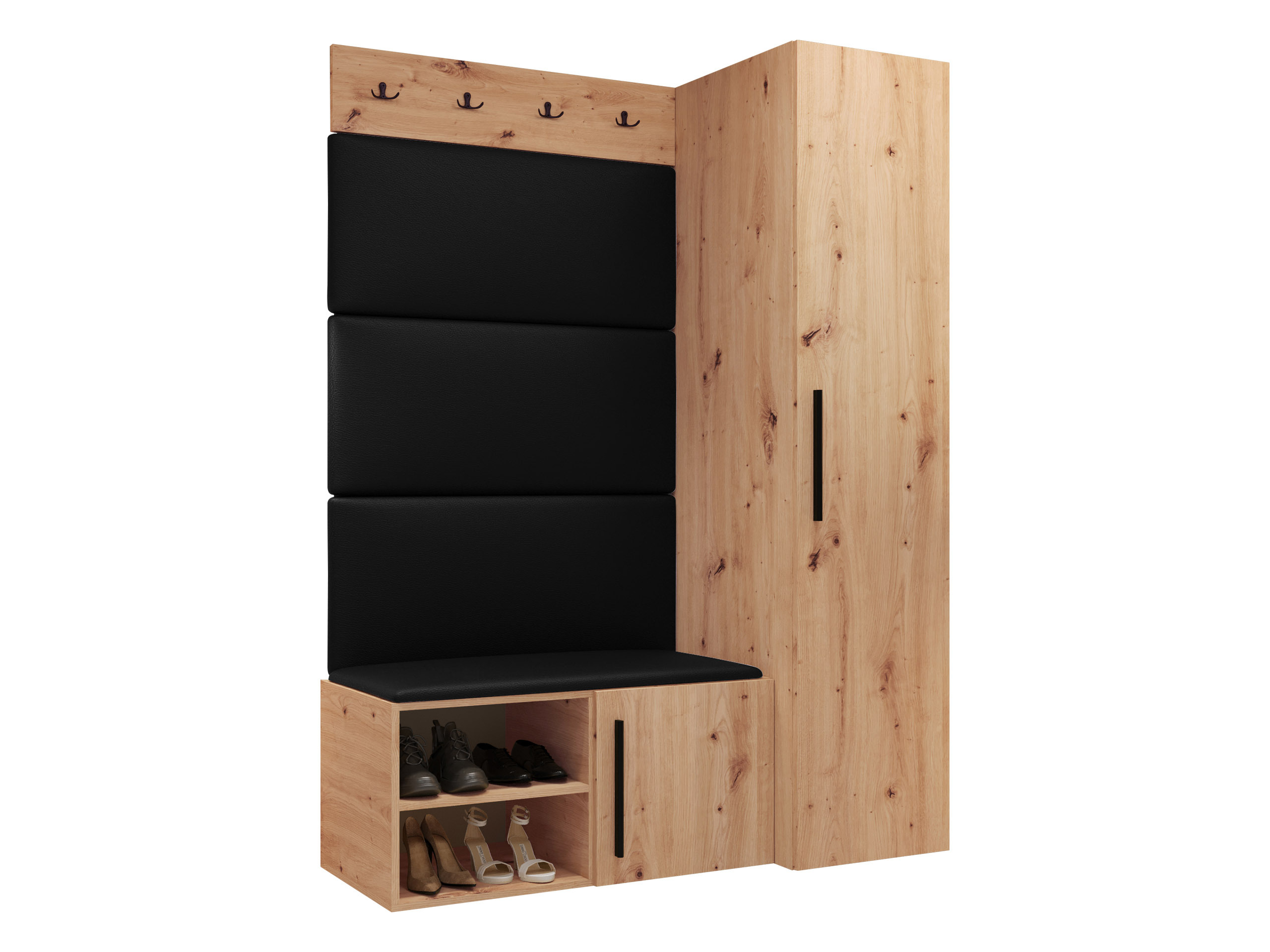 Flurgarnitur Nitos II (Artisan Eichenholzoptik)