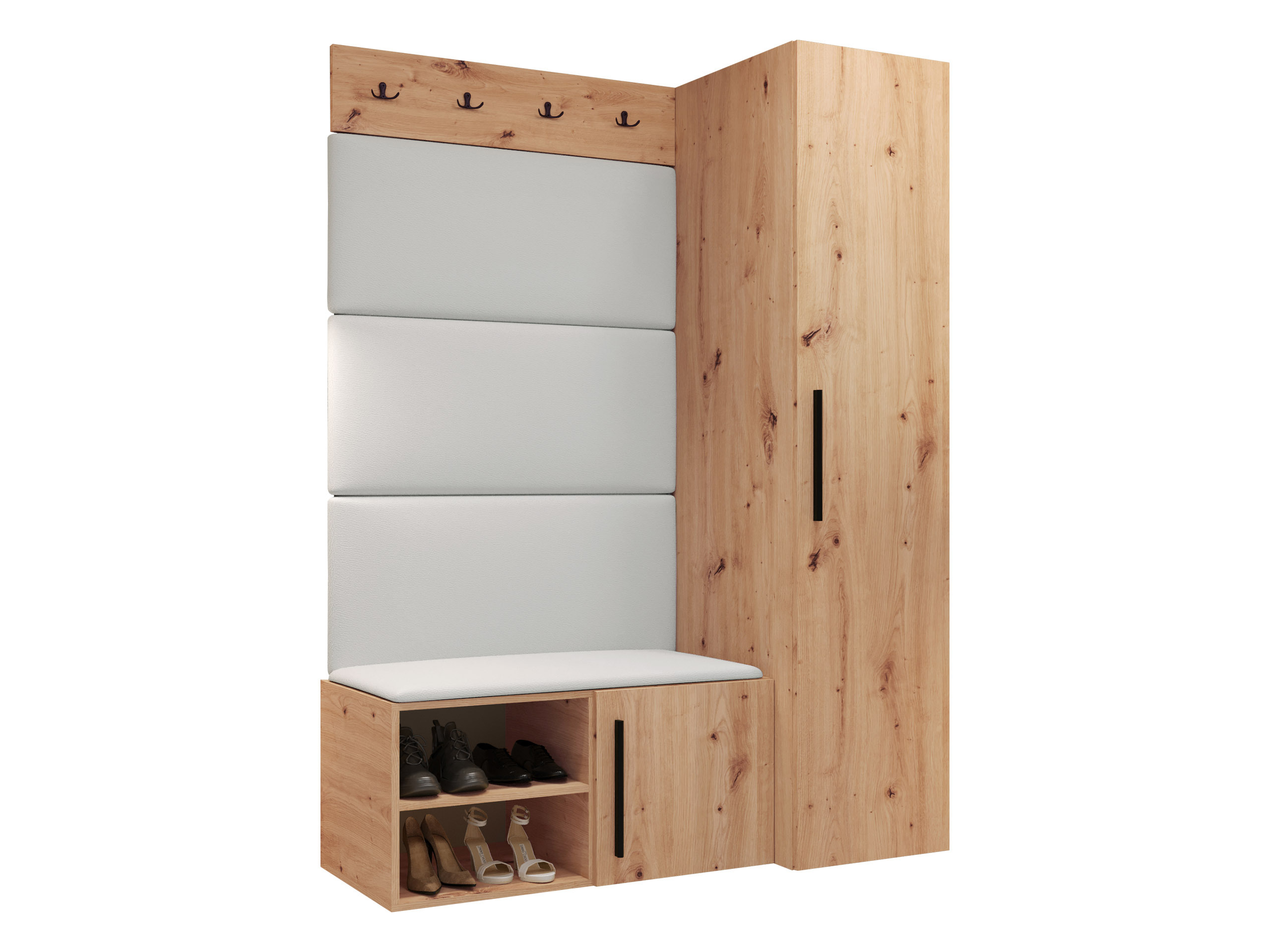 Flurgarnitur Nitos II (Artisan Eichenholzoptik)