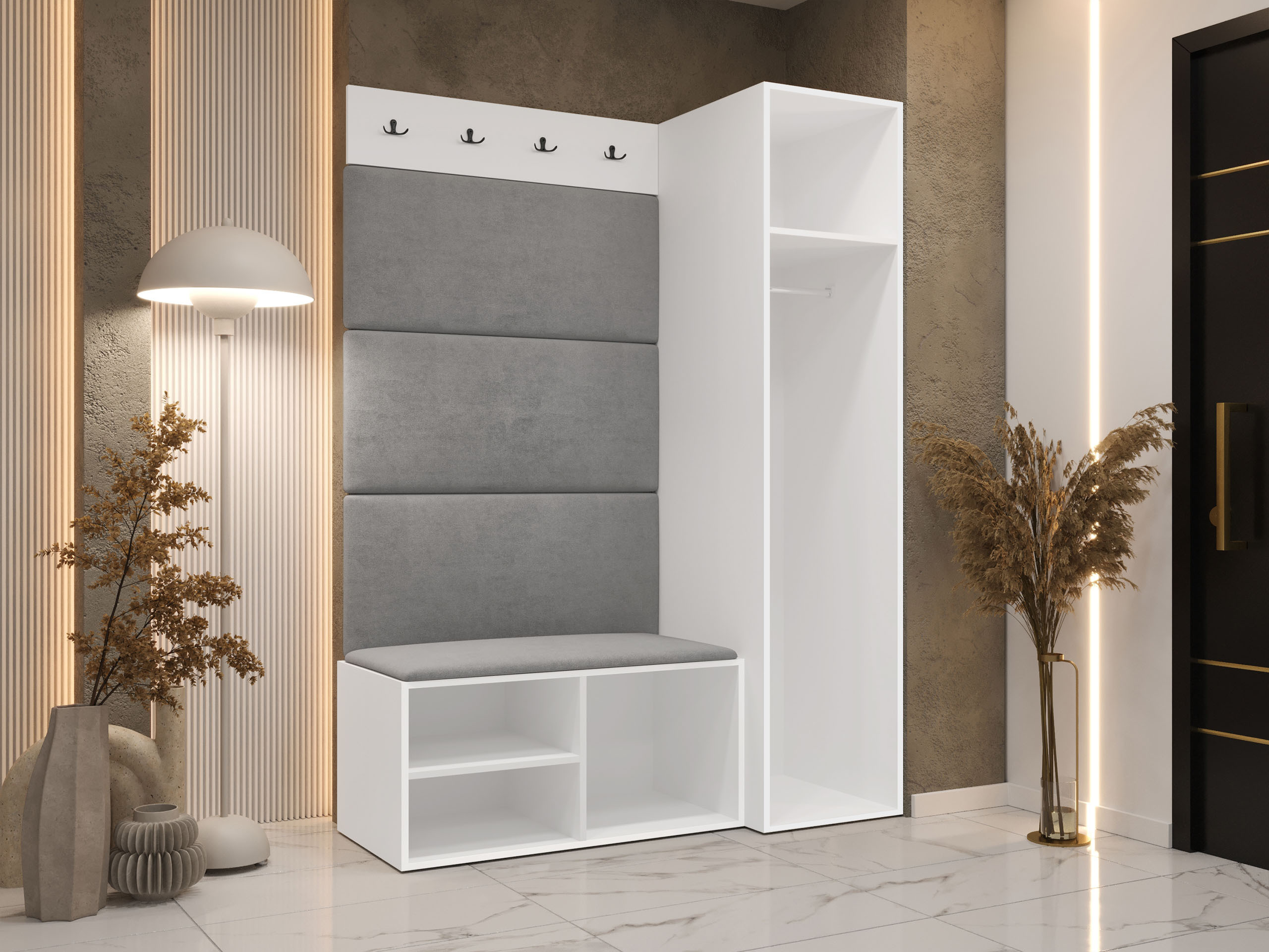 Flurgarnitur Nitos II (Artisan Eichenholzoptik)