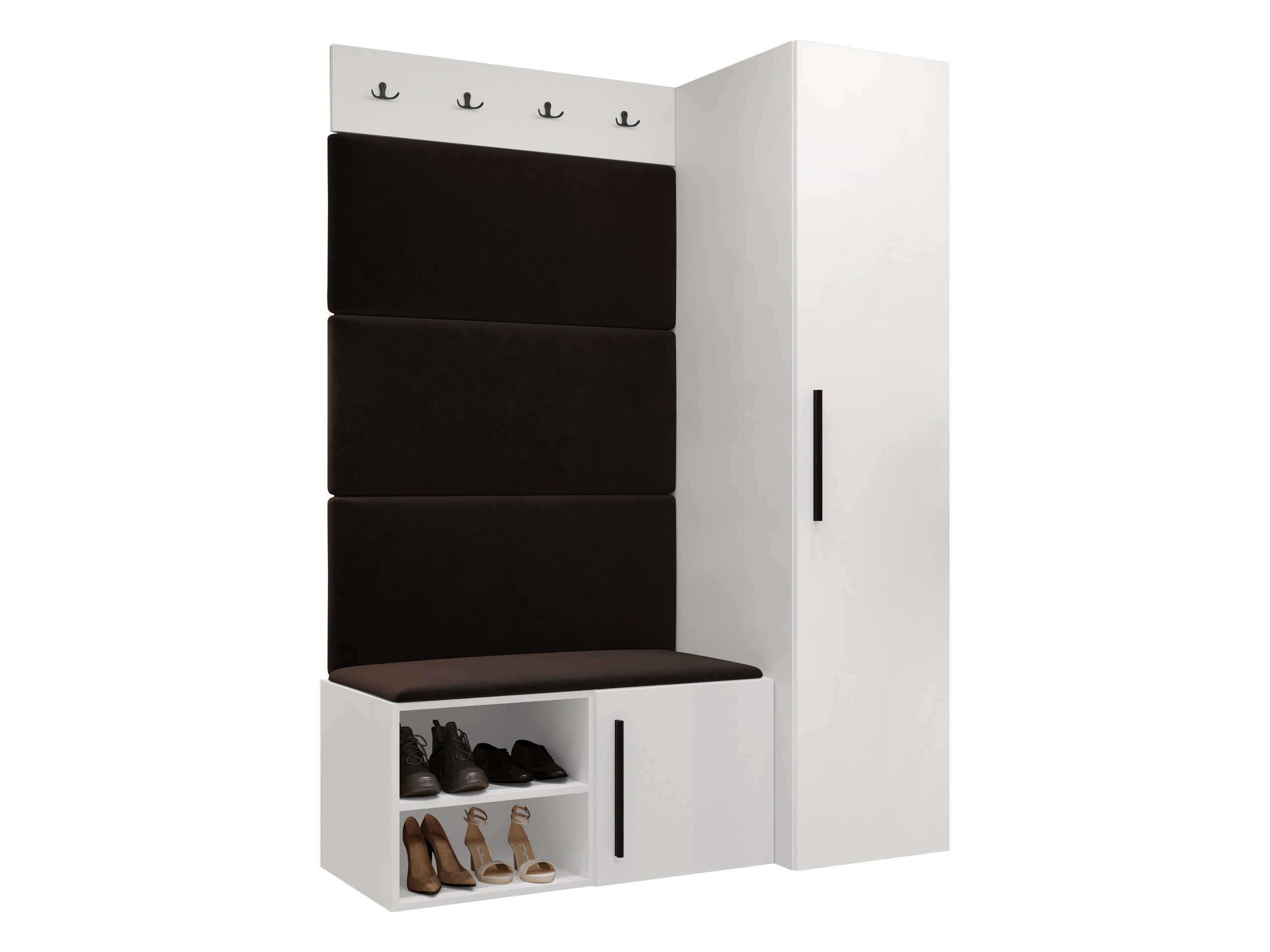 Flurgarnitur Nitos II (Weiß)