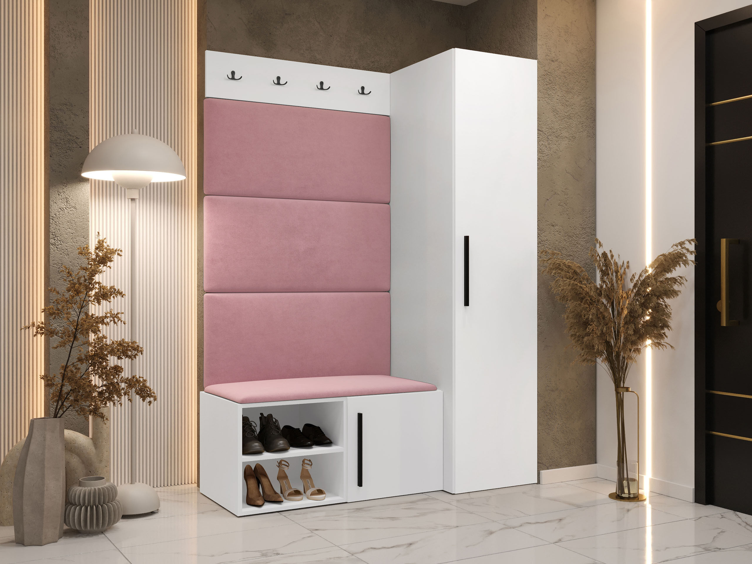 Flurgarnitur Nitos II (Weiß)