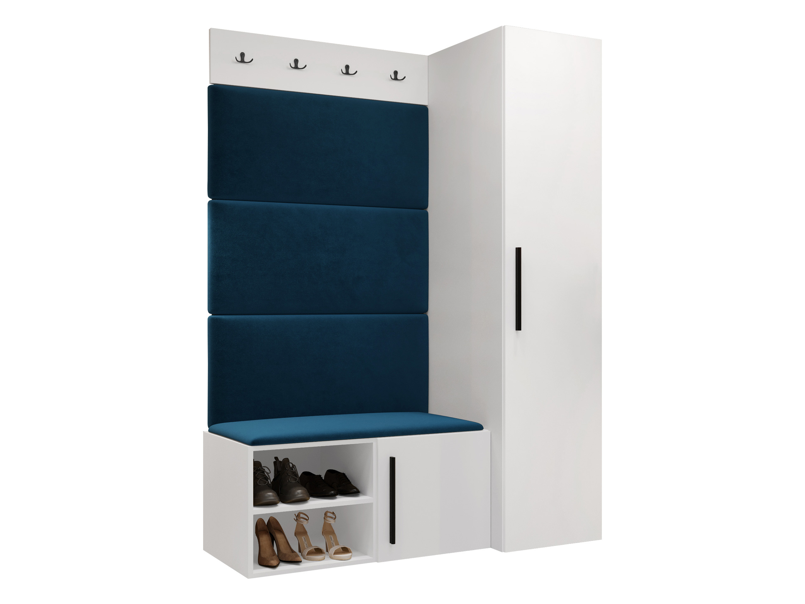 Flurgarnitur Nitos II (Weiß)