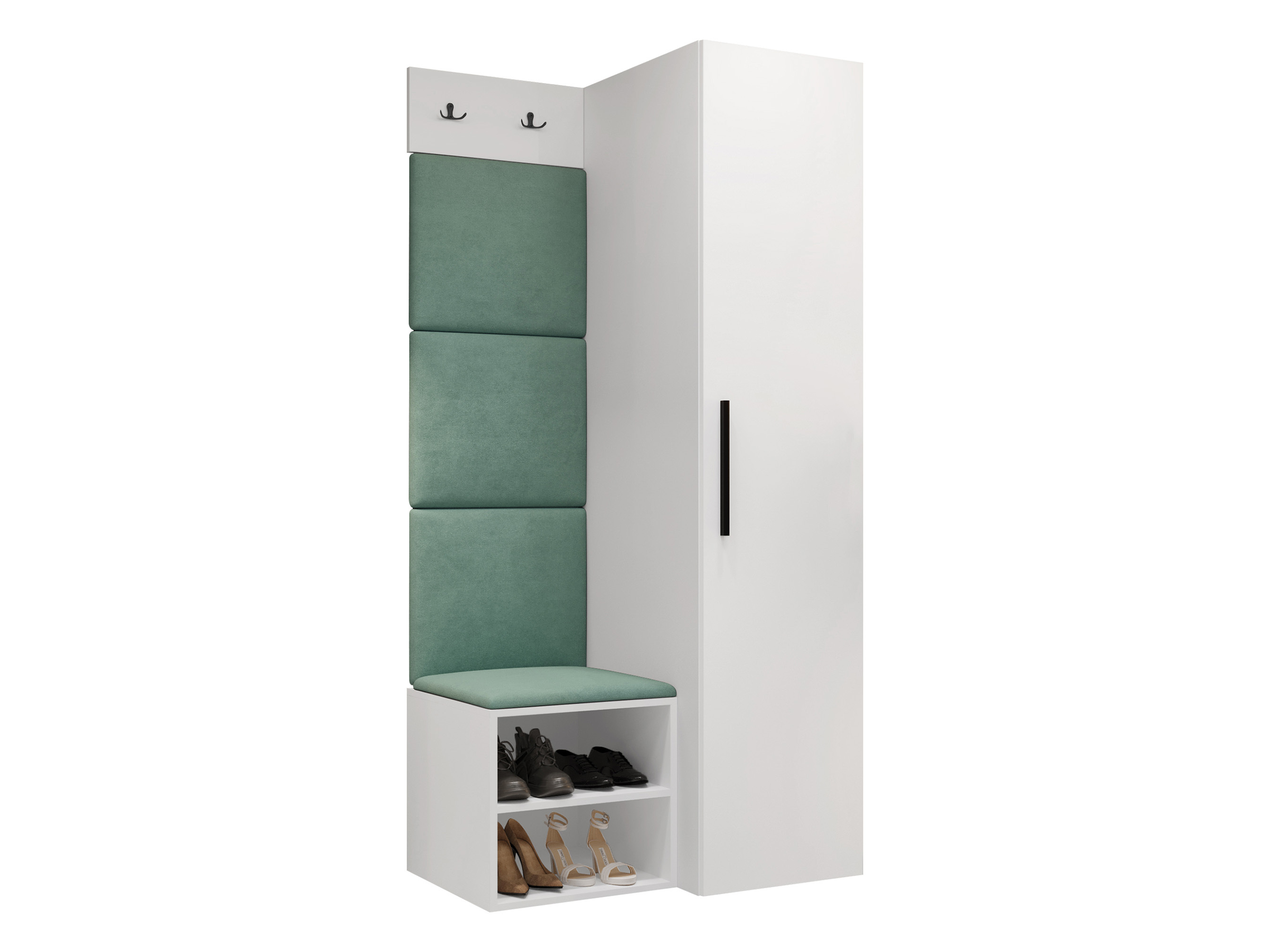 Flurgarnitur Nitos III (Weiß)