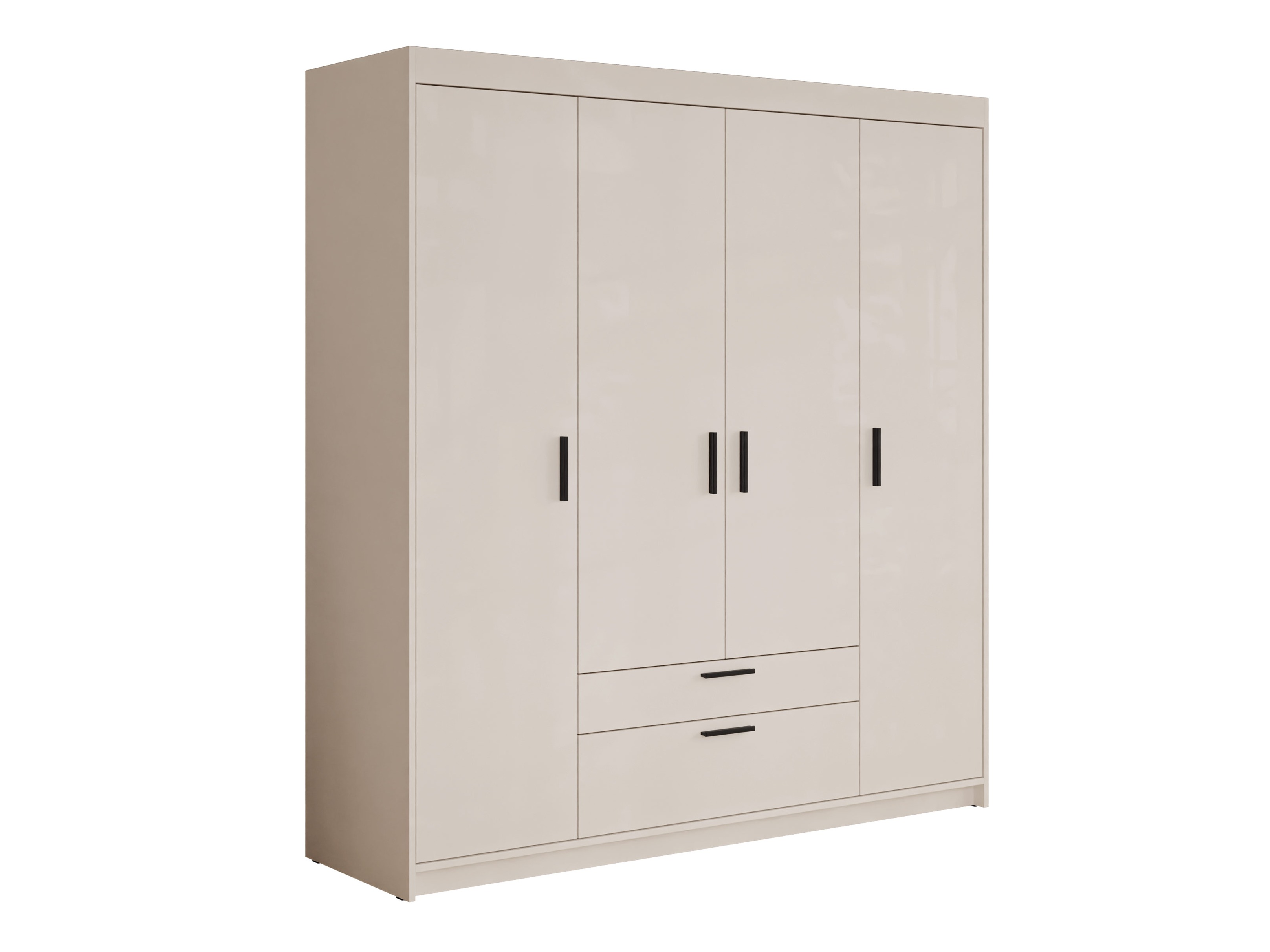 Kleiderschrank Novduni 107 (Beige)
