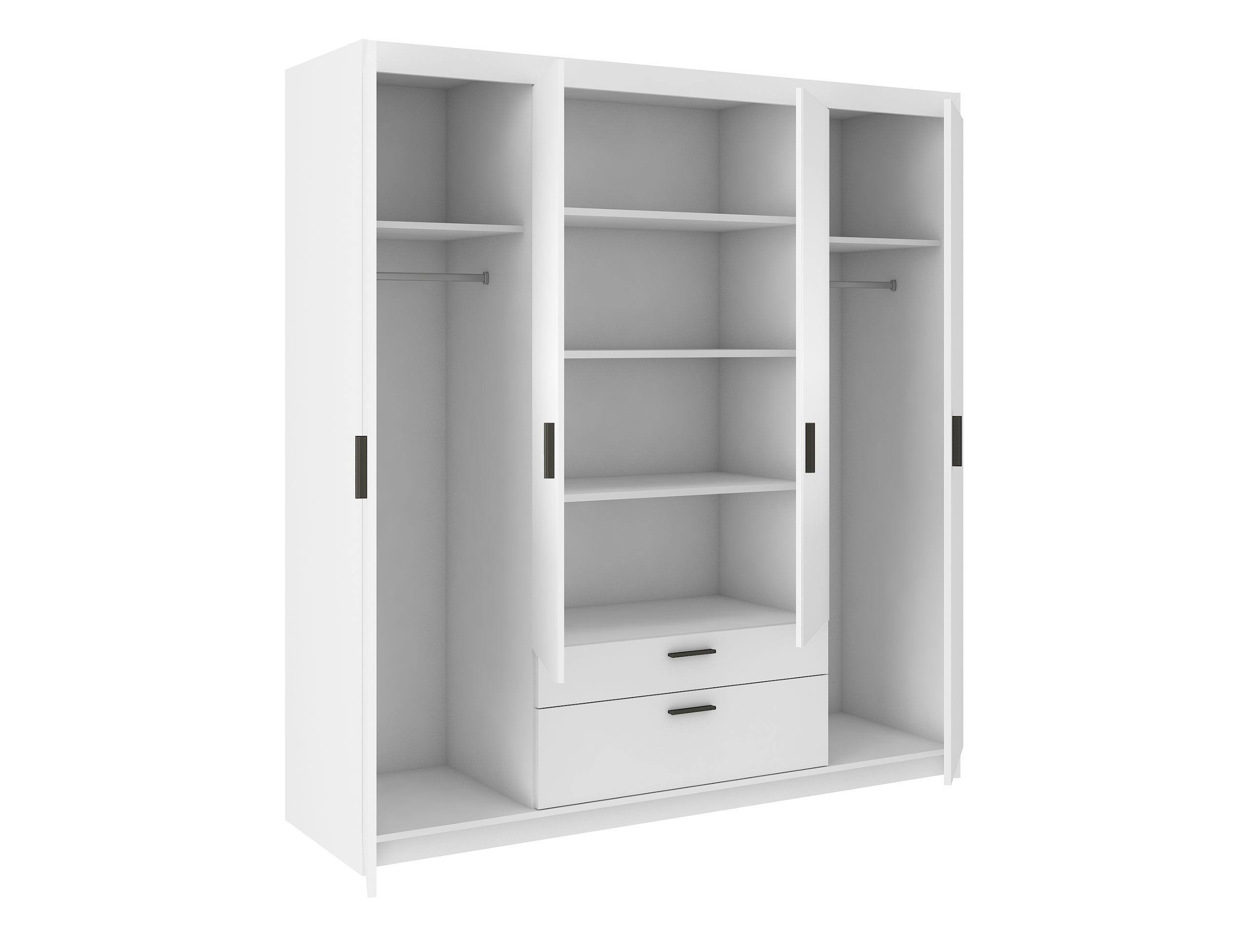 Kleiderschrank Novduni 107 (Beige)